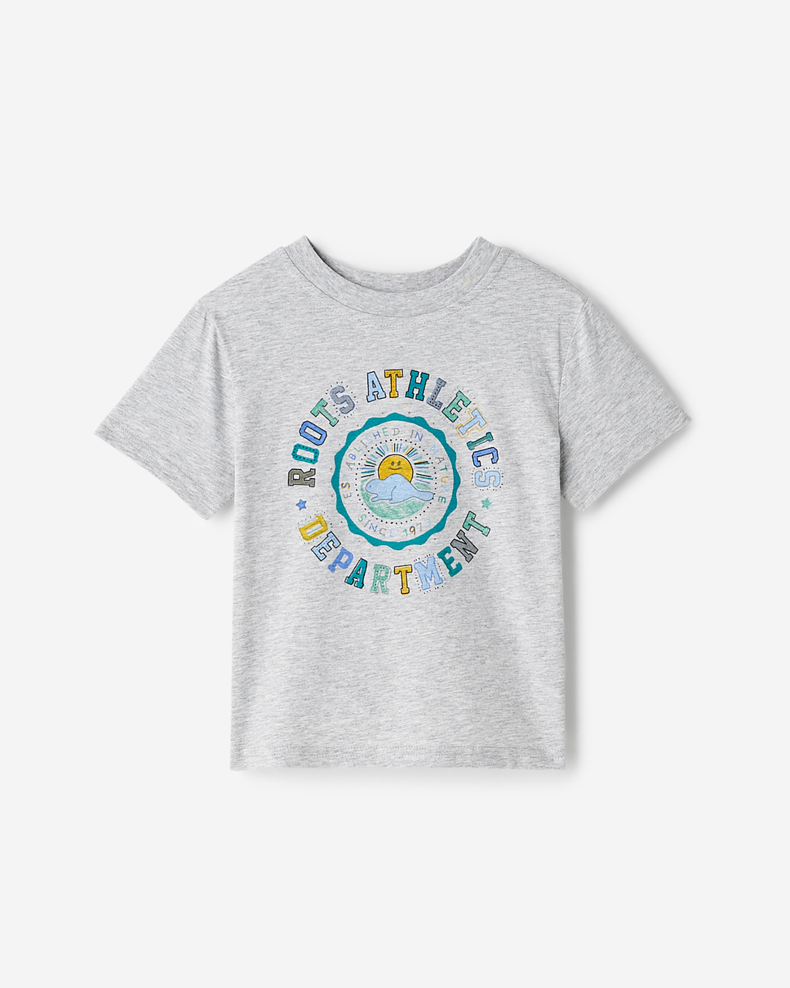 Toddler Athletic Department T-Shirt - Heather Grey