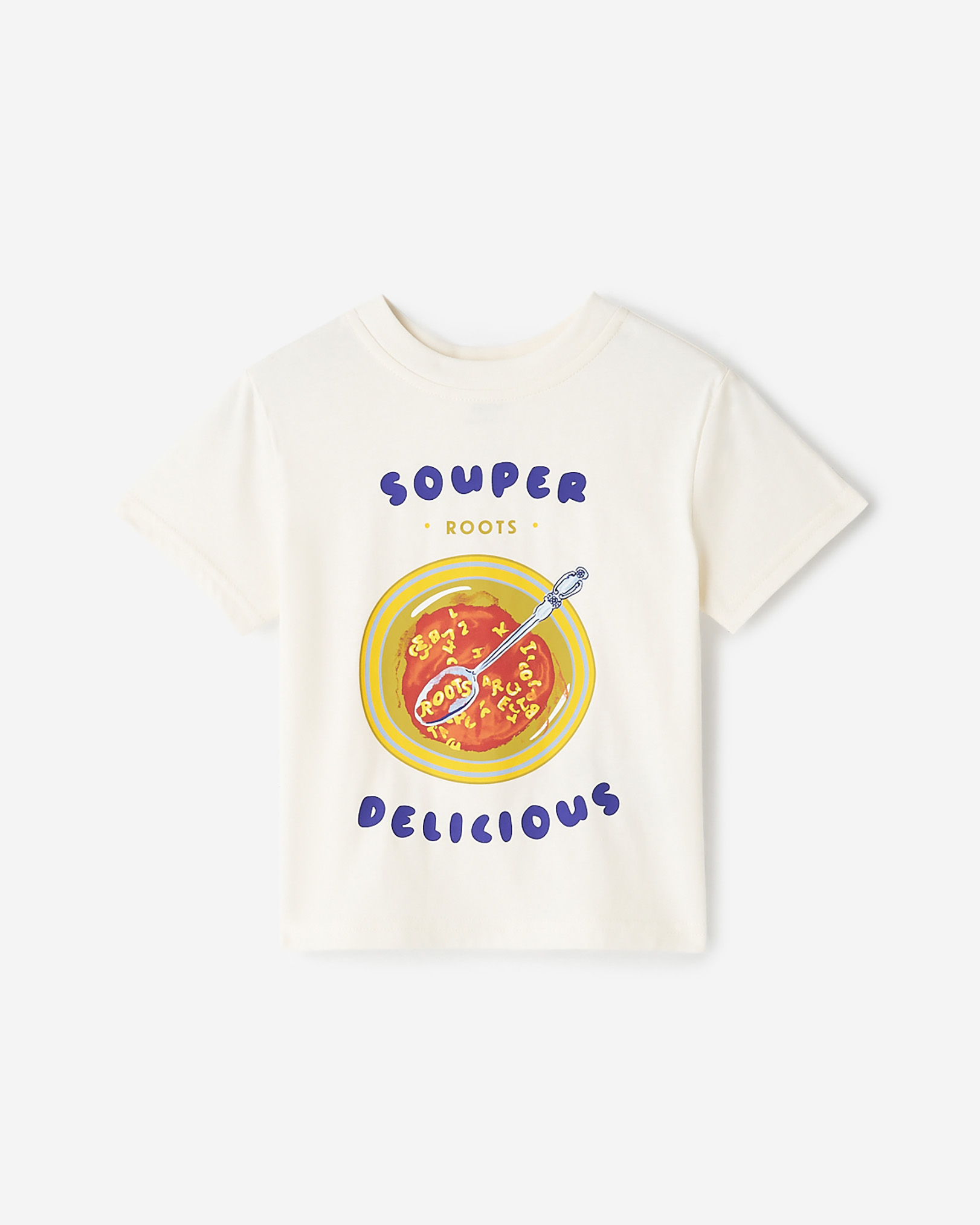 Toddler Food Series T-Shirt - Egret