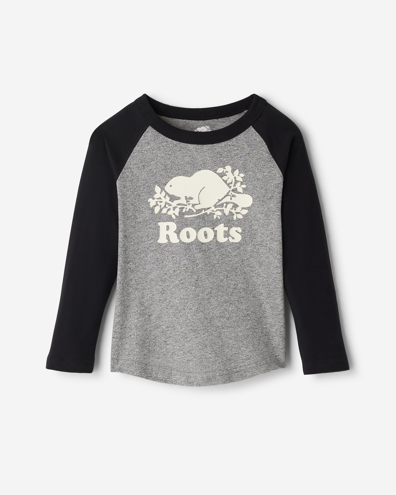T-shirt style baseball Cooper en coton bio pour tout-petits T-shirt style baseball Cooper en coton bio pour tout-petits
