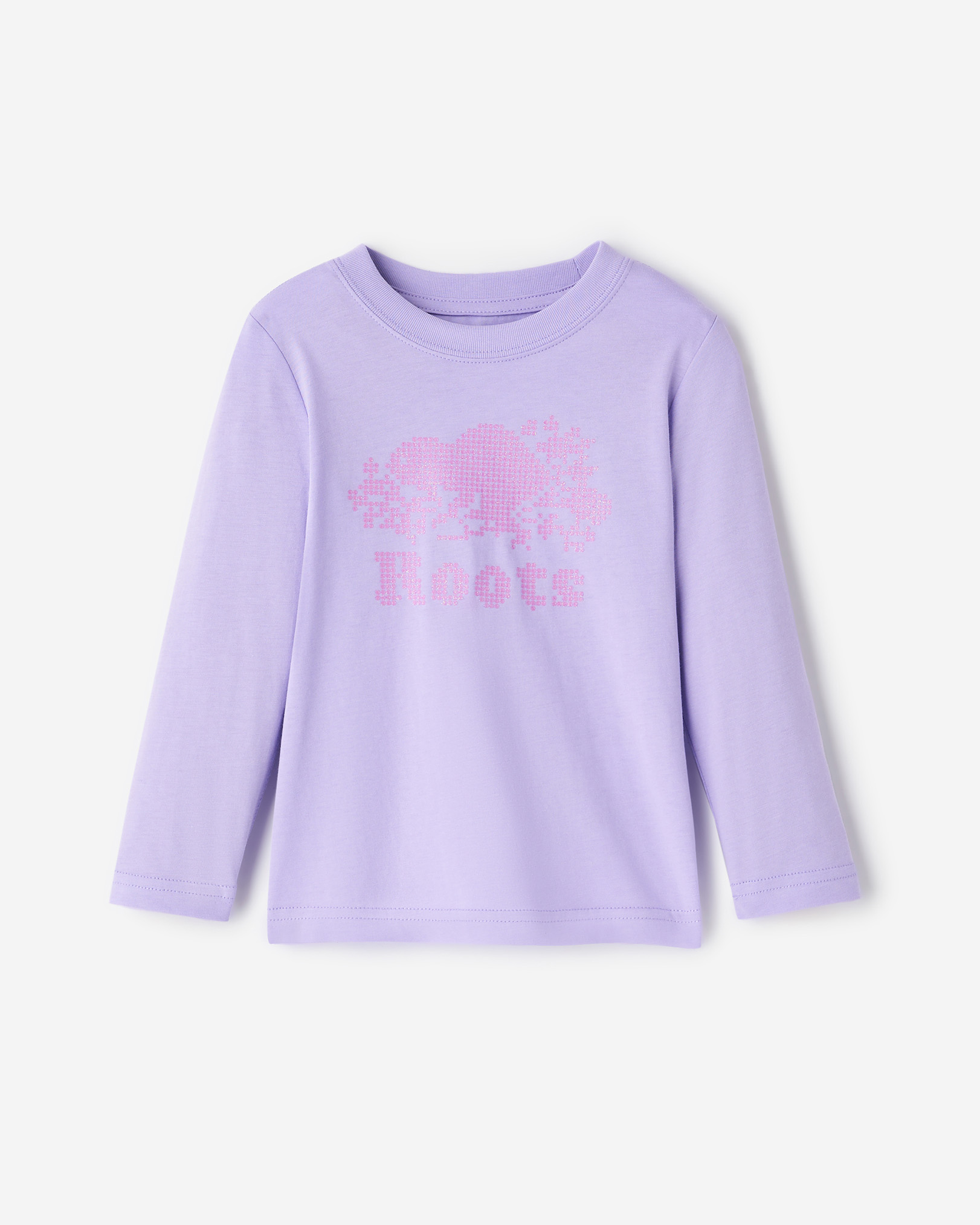 Toddler Organic Original Cooper Beaver T-Shirt - Violet Tulip
