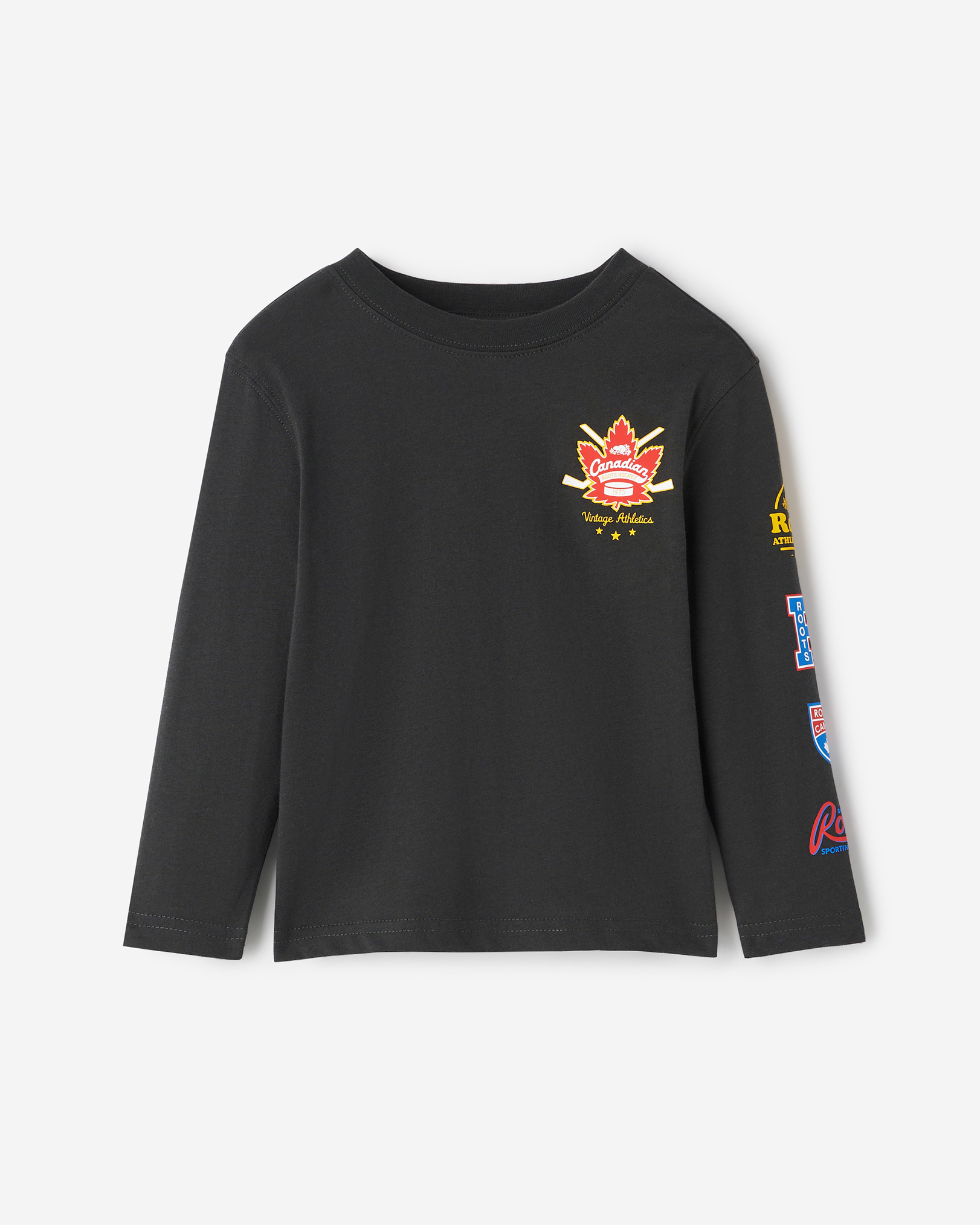 Toddler Hockey Long Sleeve T-Shirt - Raven Toddler Hockey Long Sleeve T-Shirt - Raven