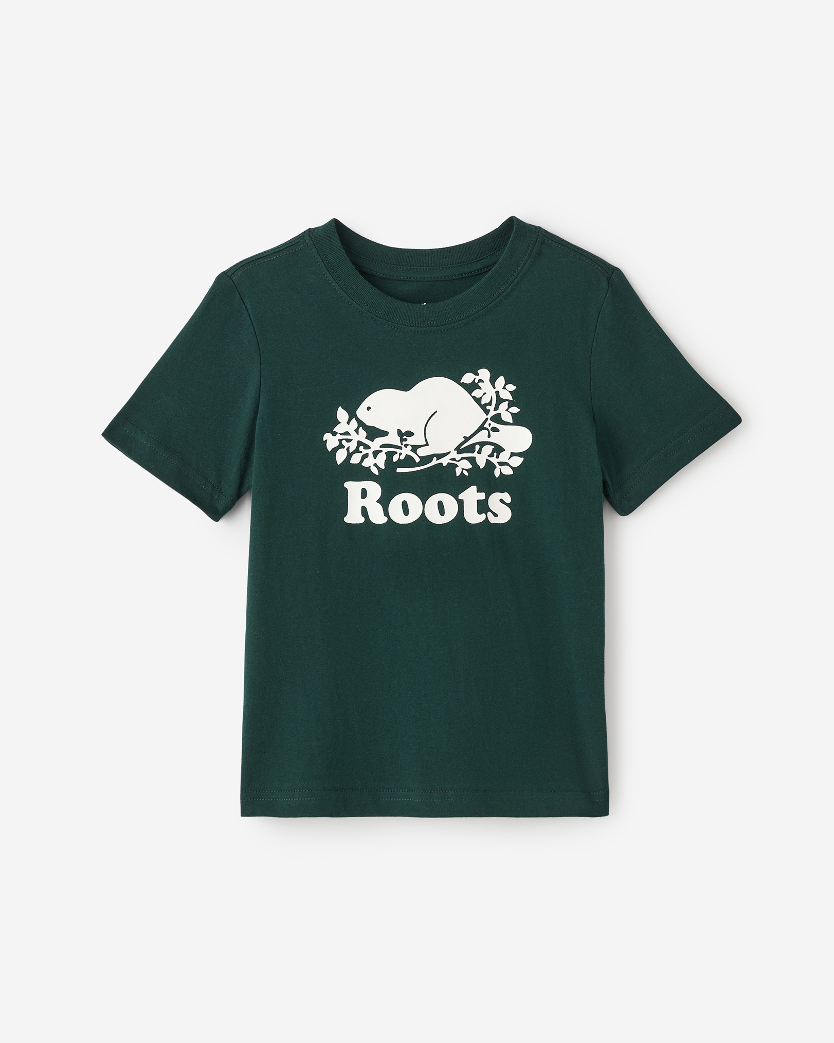 Toddler Organic Original Cooper Beaver T-Shirt - Varsity Green Toddler Organic Original Cooper Beaver T-Shirt - Varsity Green