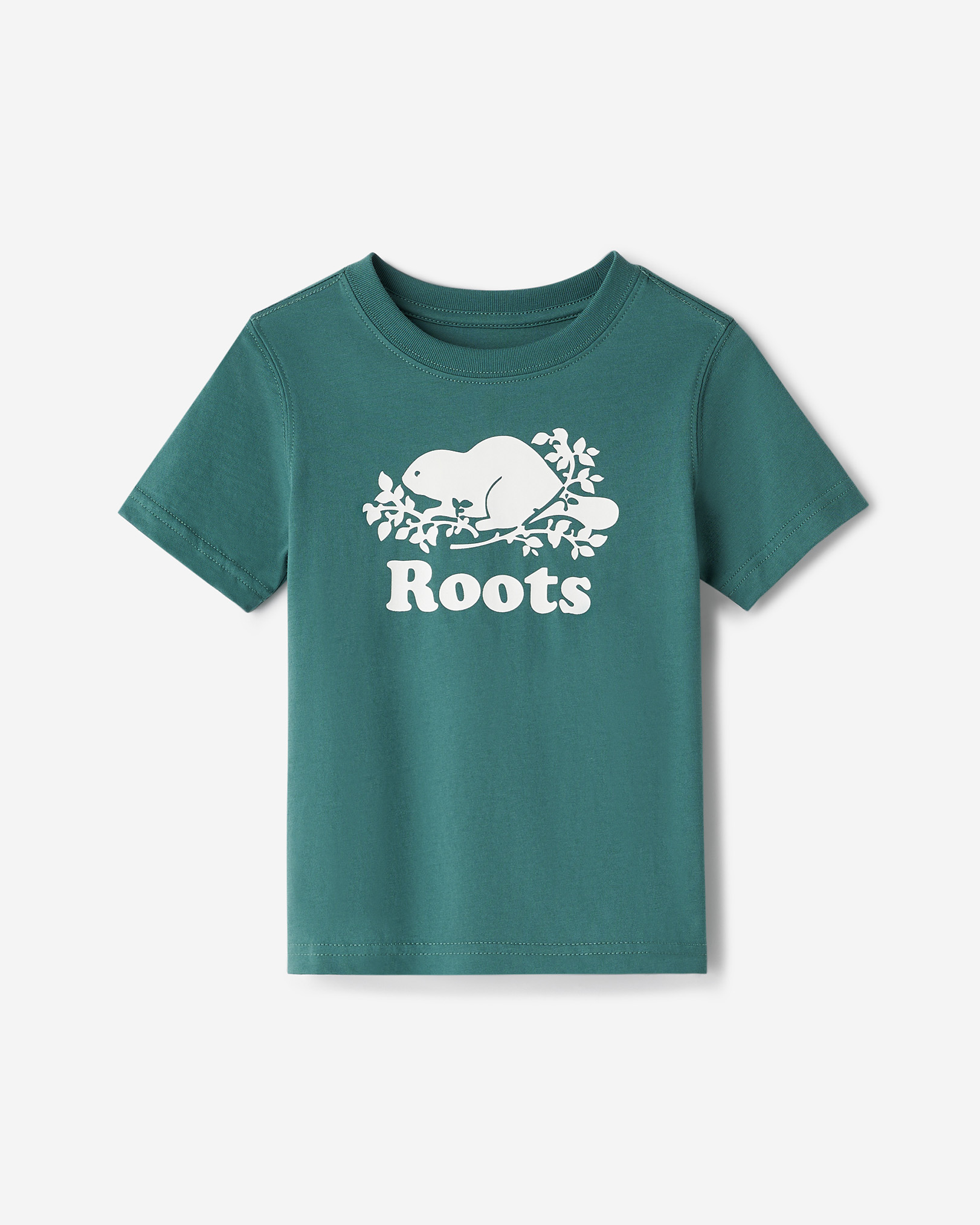 Toddler Organic Original Cooper Beaver T-Shirt - Blue Spruce Toddler Organic Original Cooper Beaver T-Shirt - Blue Spruce