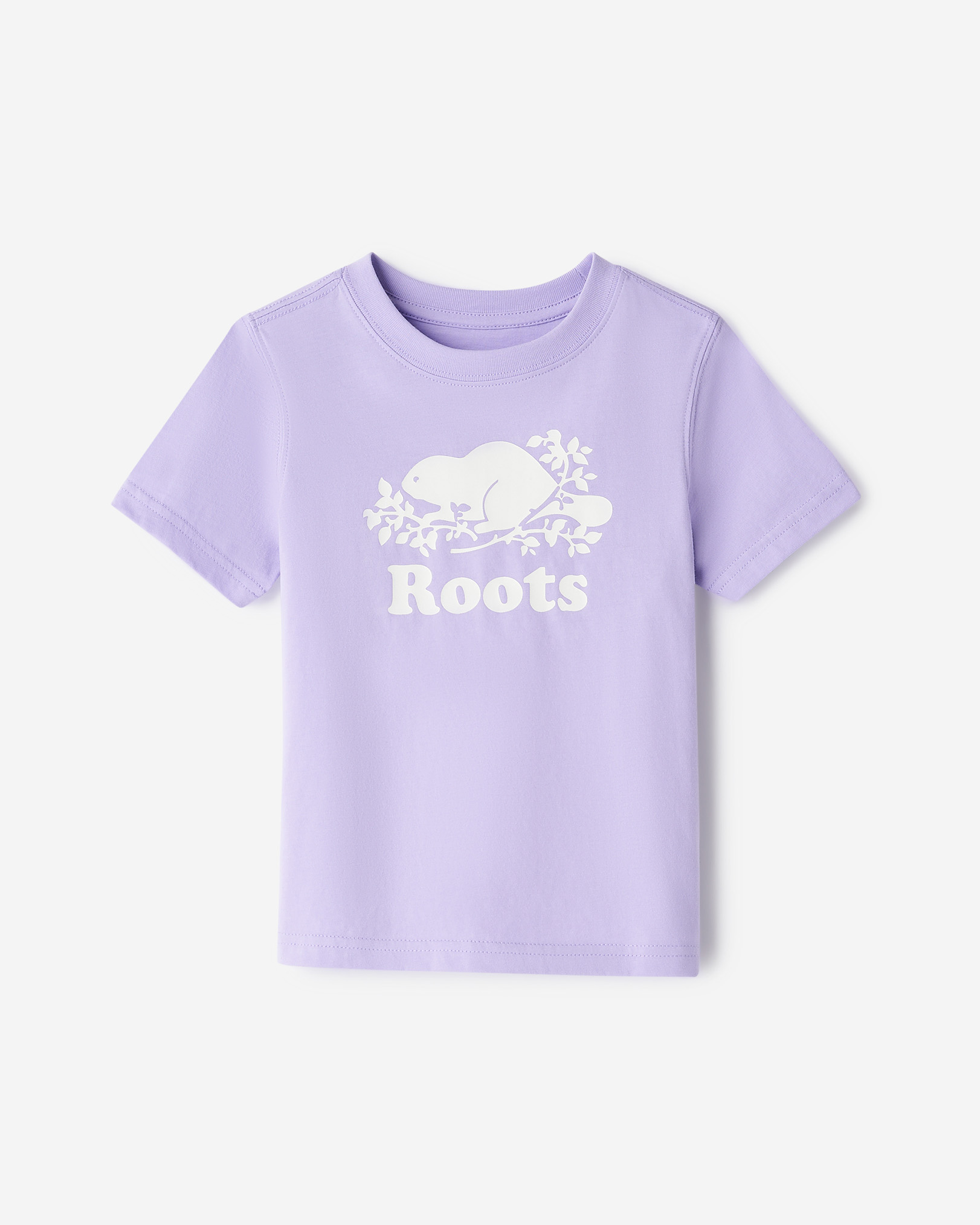 Toddler Organic Original Cooper Beaver T-Shirt - Lavender Toddler Organic Original Cooper Beaver T-Shirt - Lavender
