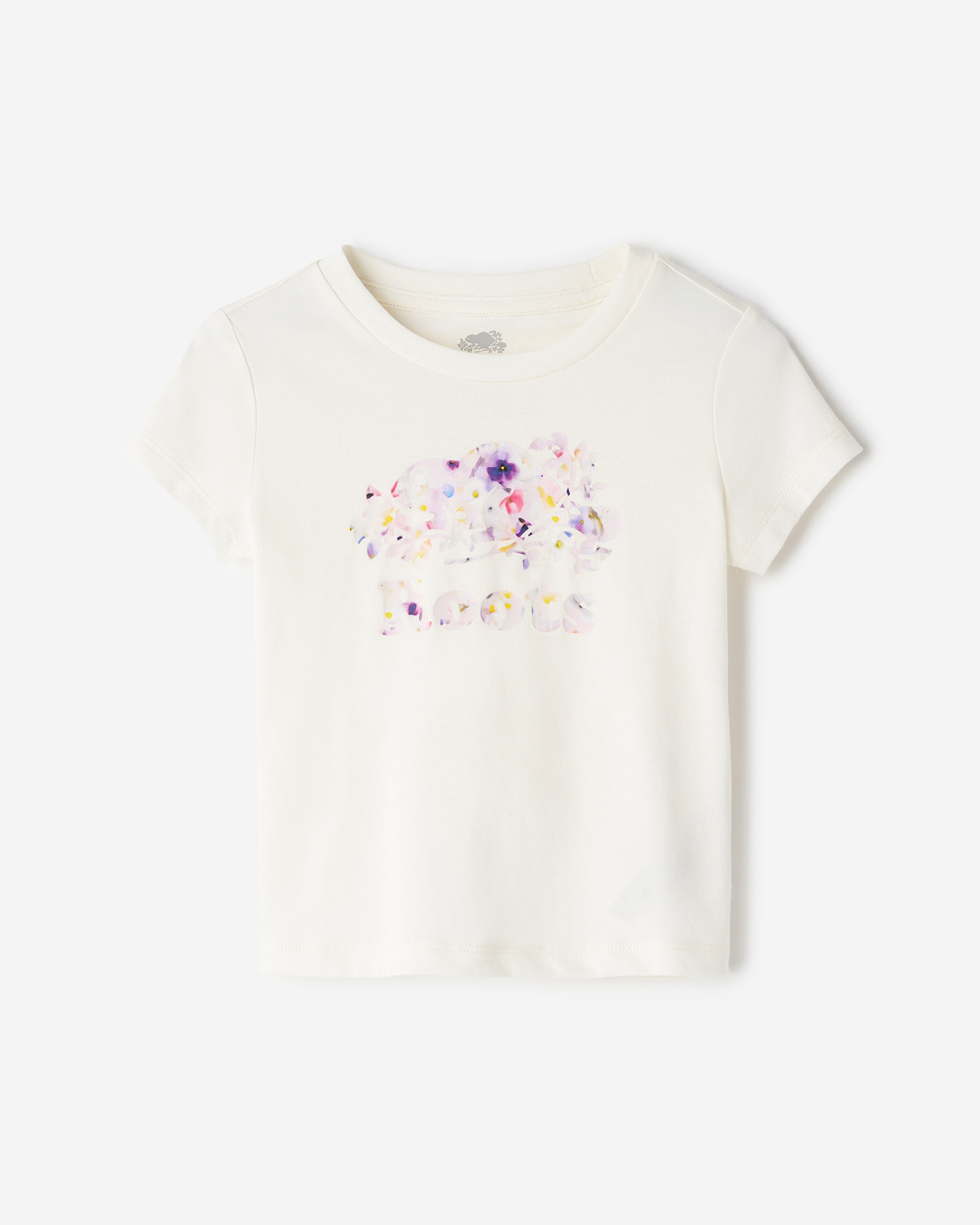 Toddler Petal Pop Slim T-Shirt - Egret