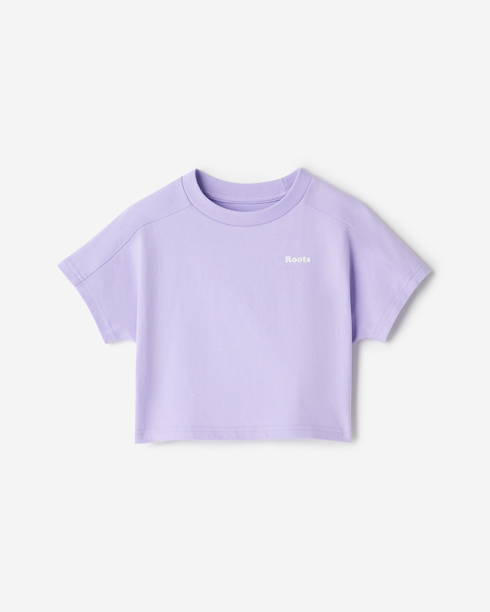 T-shirt ample en molleton Nuage estival pour toute-petite - Lavande