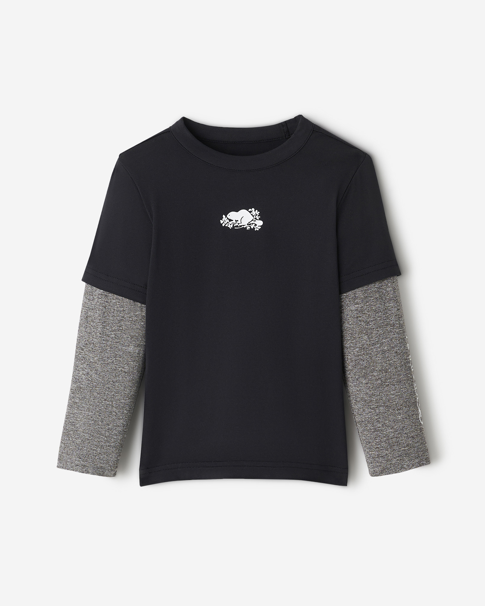 Toddler Renew Cooper Long Sleeve T-Shirt - Black
