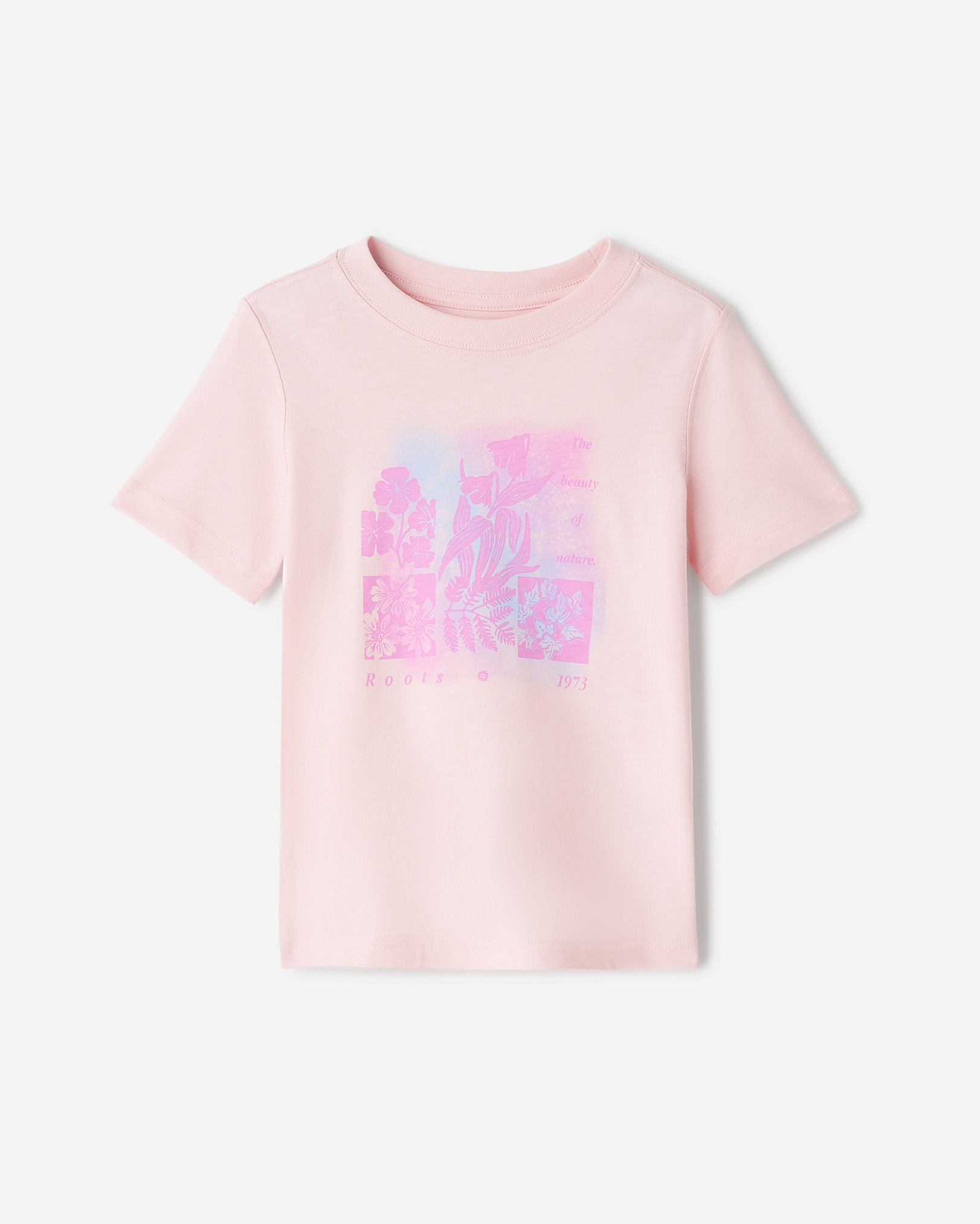 Toddler Wildflower T-Shirt - Baby Pink Toddler Wildflower T-Shirt - Baby Pink