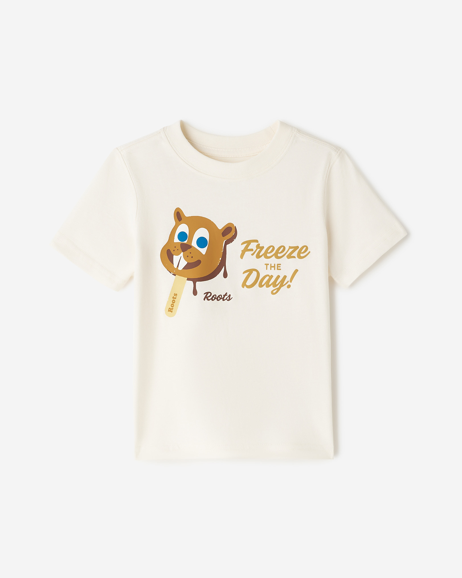 Toddler Pops & Scoops T-Shirt - Egret Toddler Pops & Scoops T-Shirt - Egret