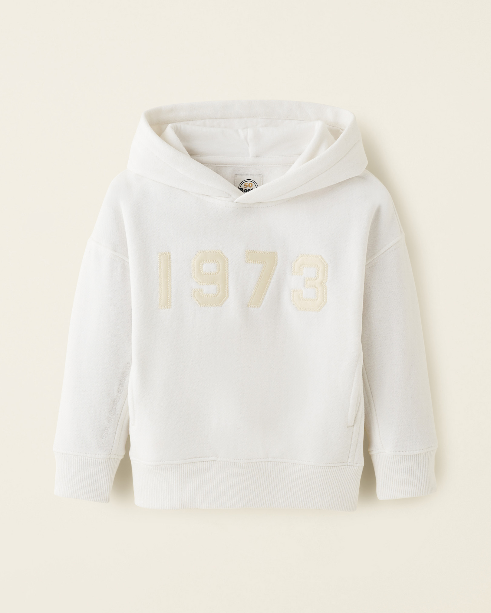 Toddler One 1973 Hoodie - Coconut Milk