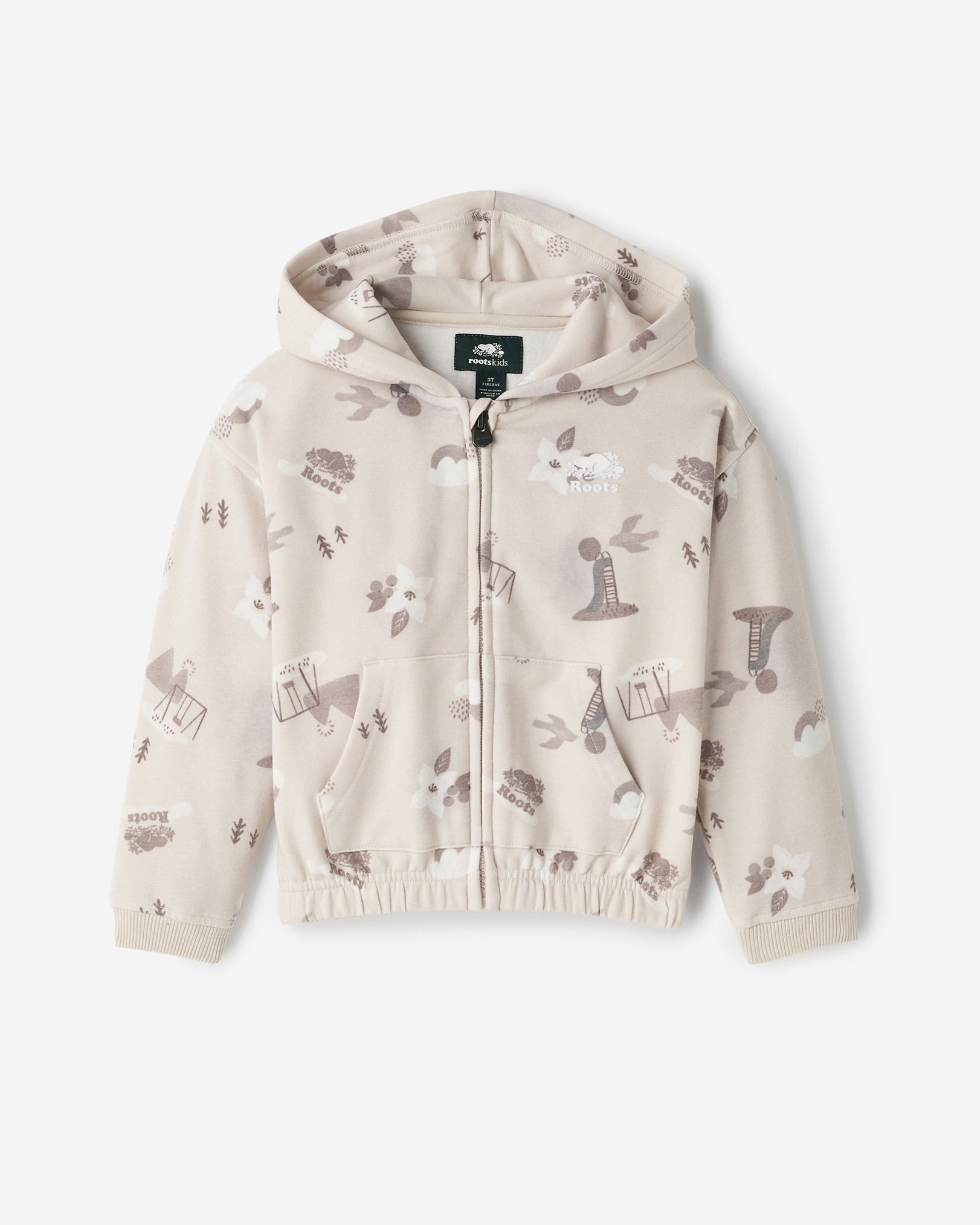 Toddler Nature Playground Full Zip Hoodie