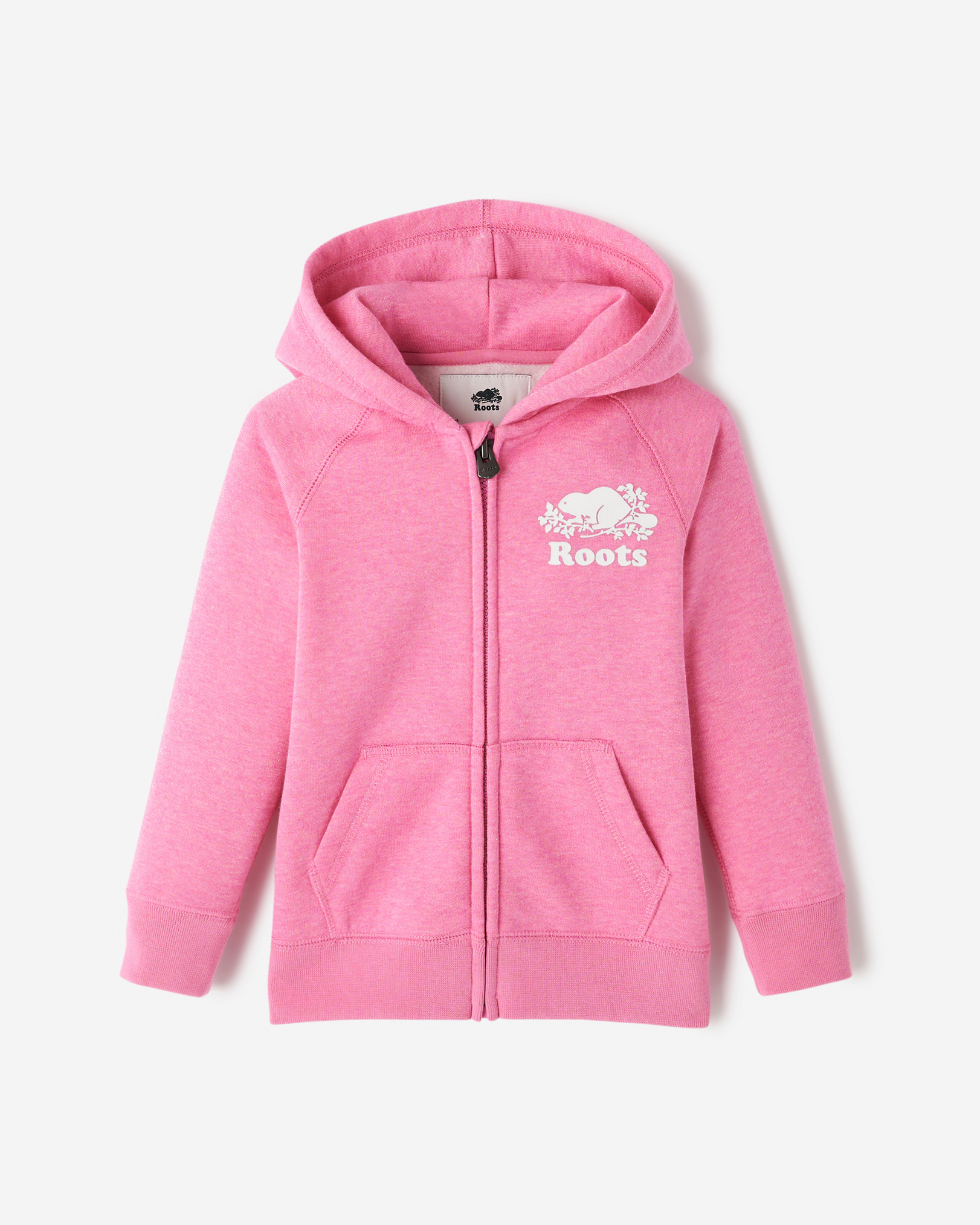 Toddler Original Sparkle Full Zip Hoodie - Ultra Pink Mix