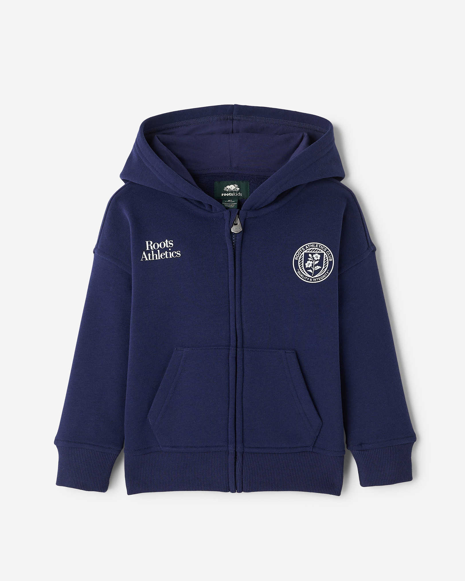 Toddler Summer League Full Zip Hoodie - Indigo Ink