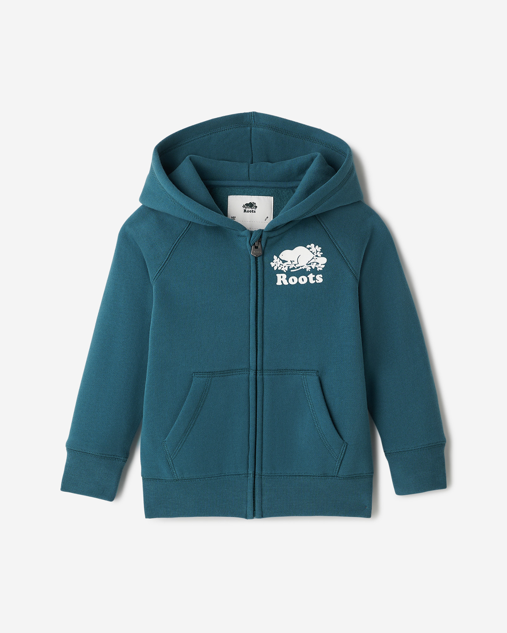 Toddler Organic Original Full Zip Hoodie - Ocean Teal Toddler Organic Original Full Zip Hoodie - Ocean Teal