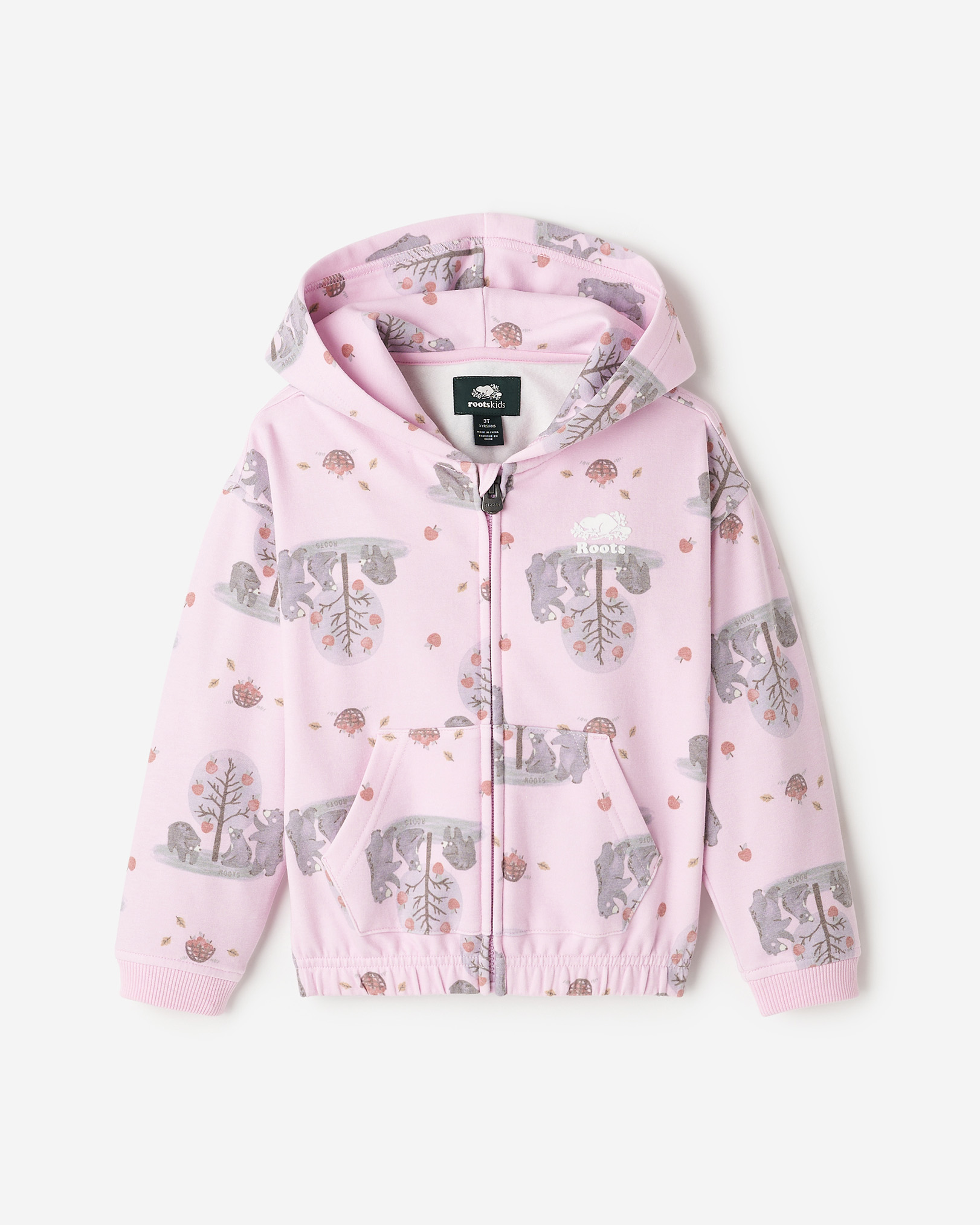 Toddler Cozy Bear Full Zip Hoodie Toddler Cozy Bear Full Zip Hoodie