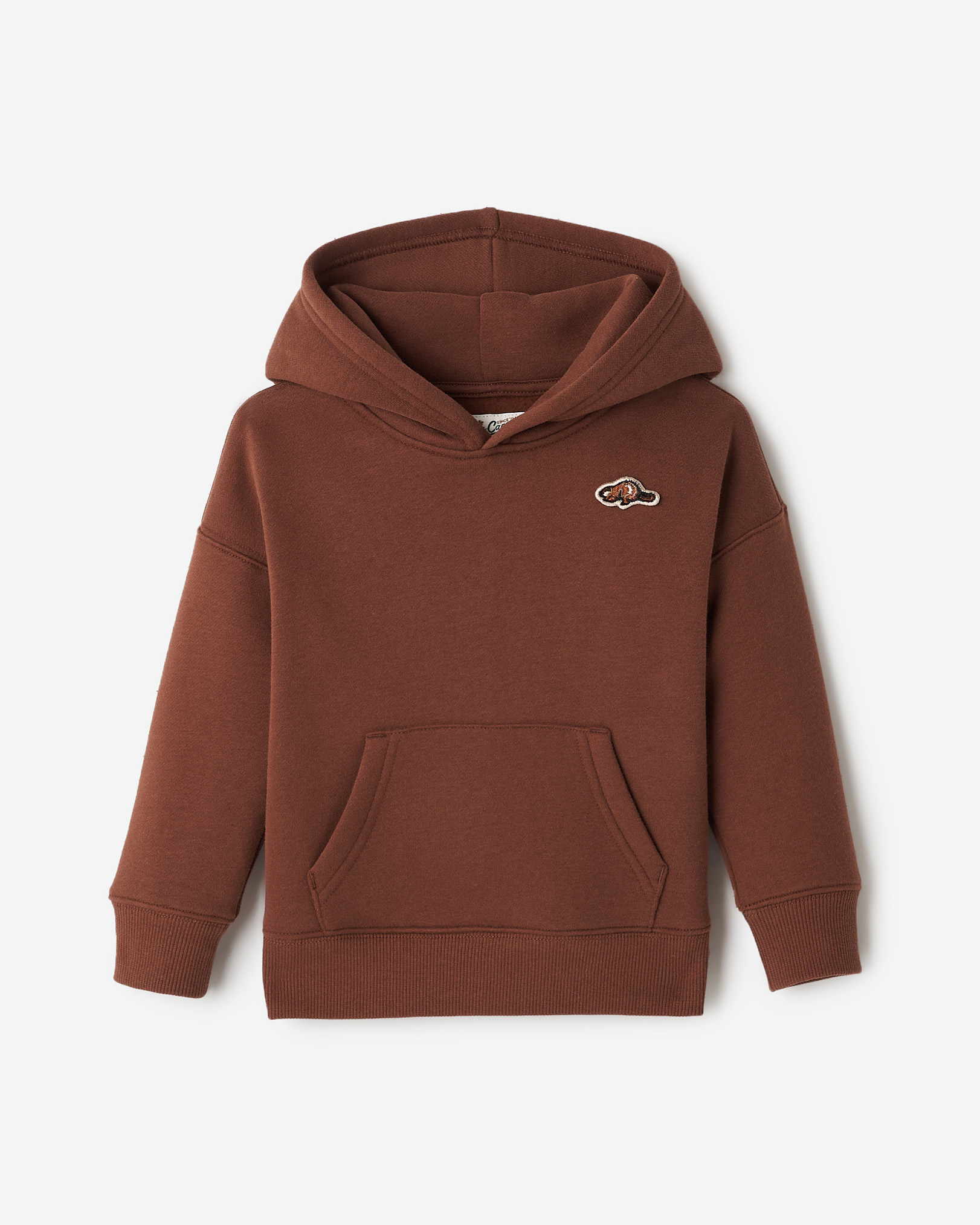 Toddler Beavermark Hoodie - Rustwood Brown Toddler Beavermark Hoodie - Rustwood Brown