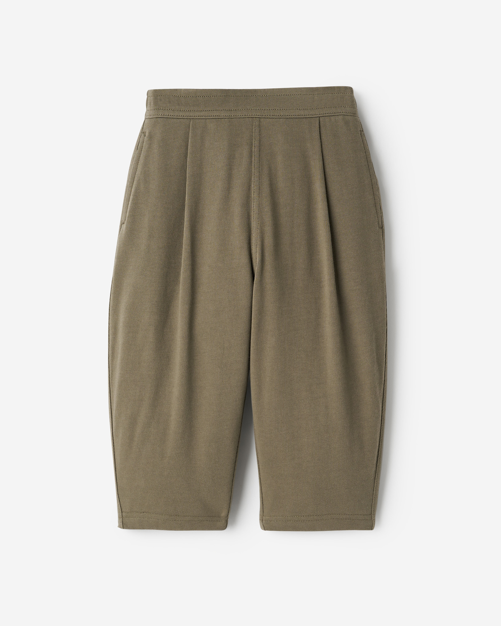 Toddler Heavy Jersey Barrel Pant - Smokey Olive Toddler Heavy Jersey Barrel Pant - Smokey Olive