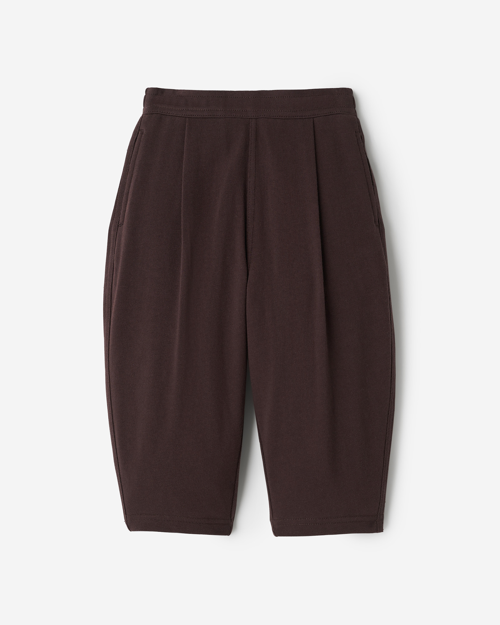 Toddler Heavy Jersey Barrel Pant - Black Coffee Toddler Heavy Jersey Barrel Pant - Black Coffee
