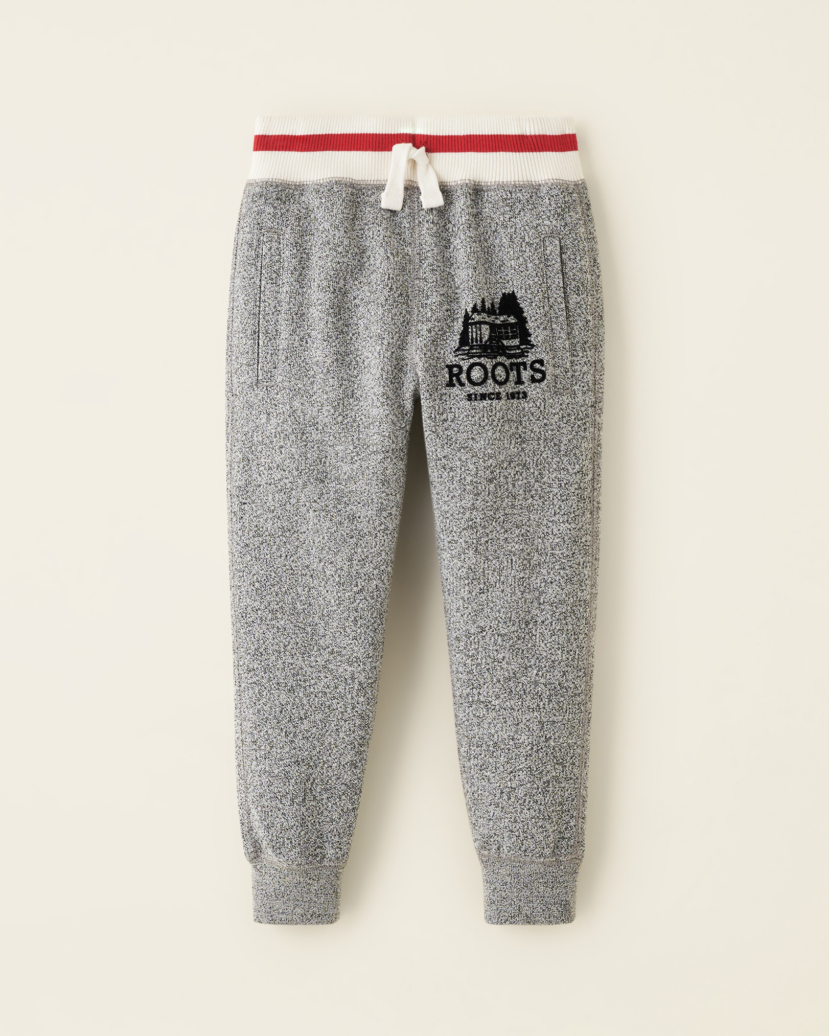 Toddler Cabin Slim Sweatpant - Grey Oat Pepper Toddler Cabin Slim Sweatpant - Grey Oat Pepper