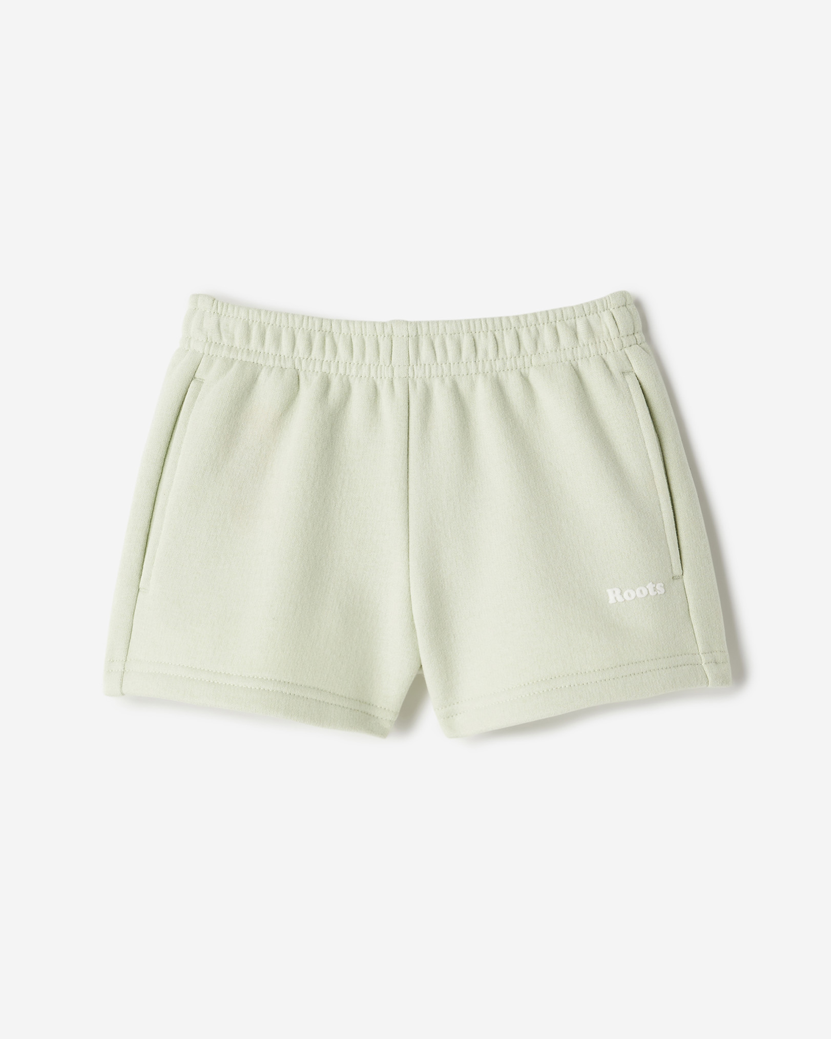 Short en molleton Nuage pour toutes-petites - Jade Pâle