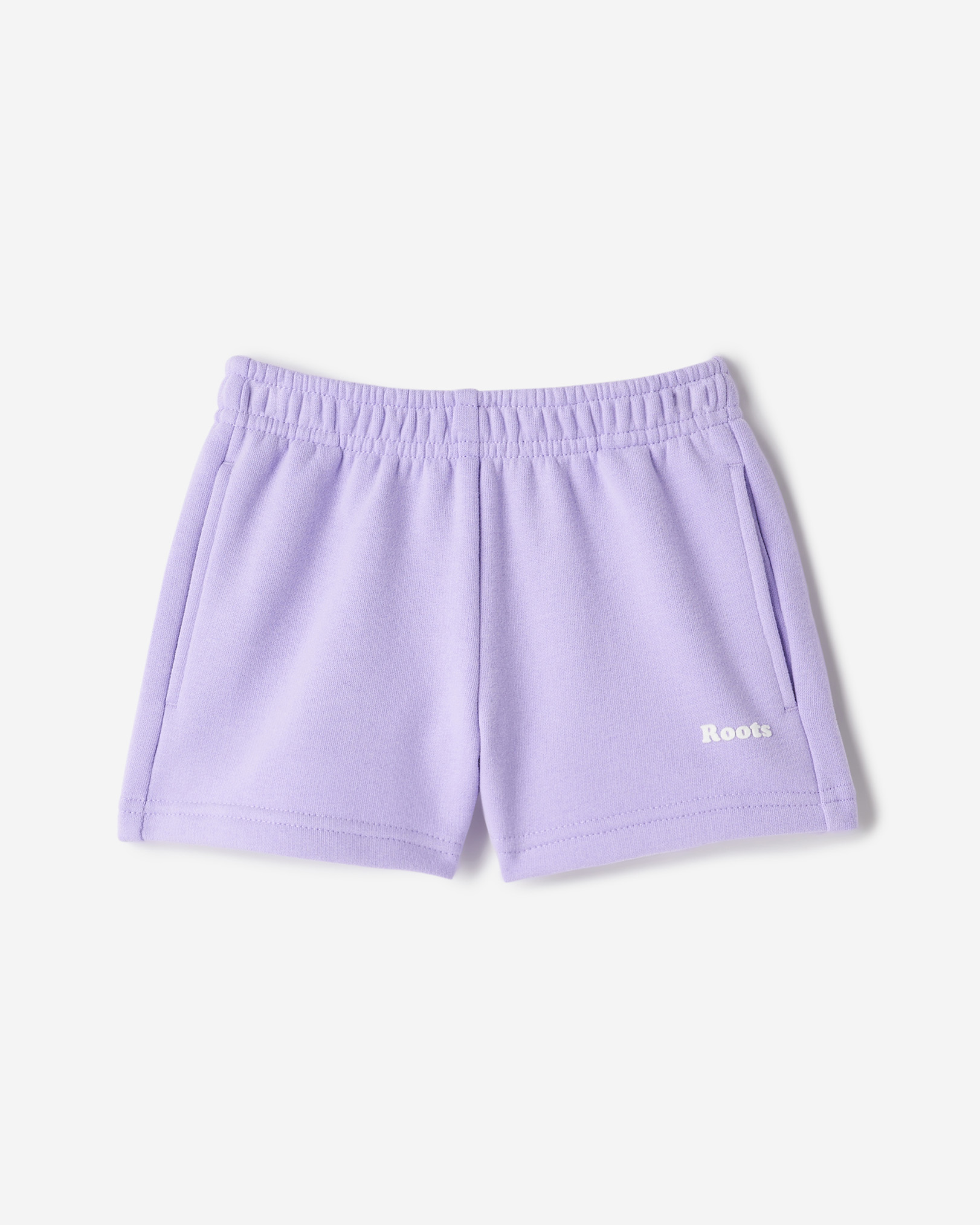 Short en molleton Nuage pour toutes-petites - Lavande