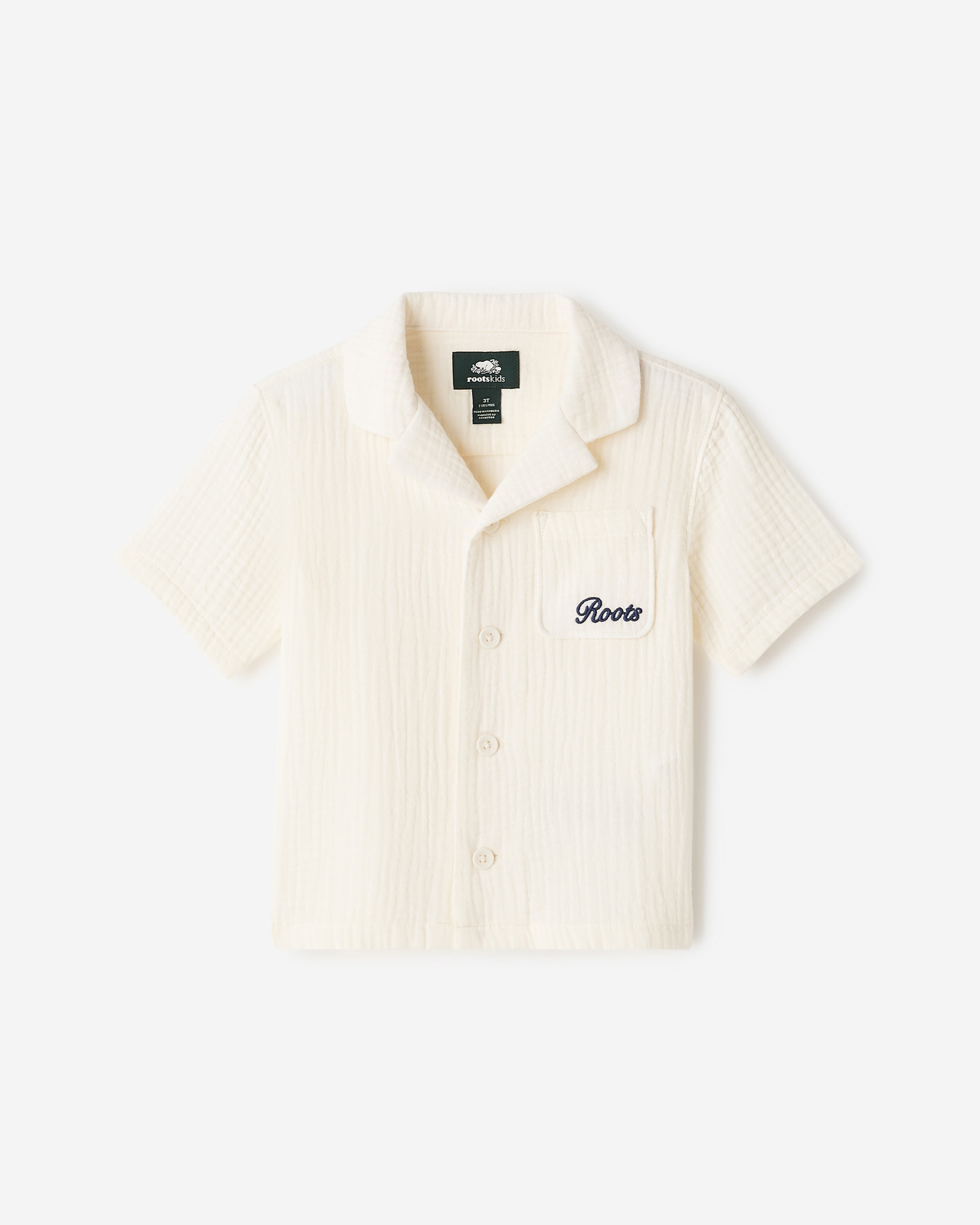 Chemise Camp Isla pour tout-petit - Aigrette