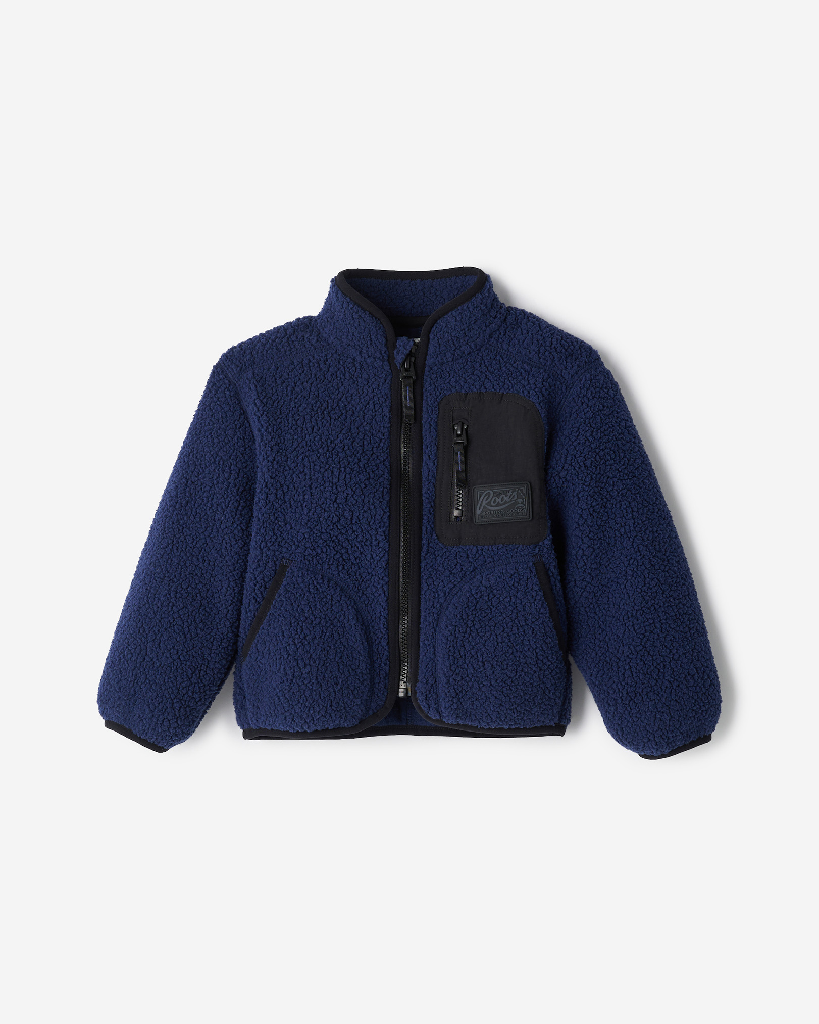Toddler Alta Shearling Fleece Jacket - Indigo Ink