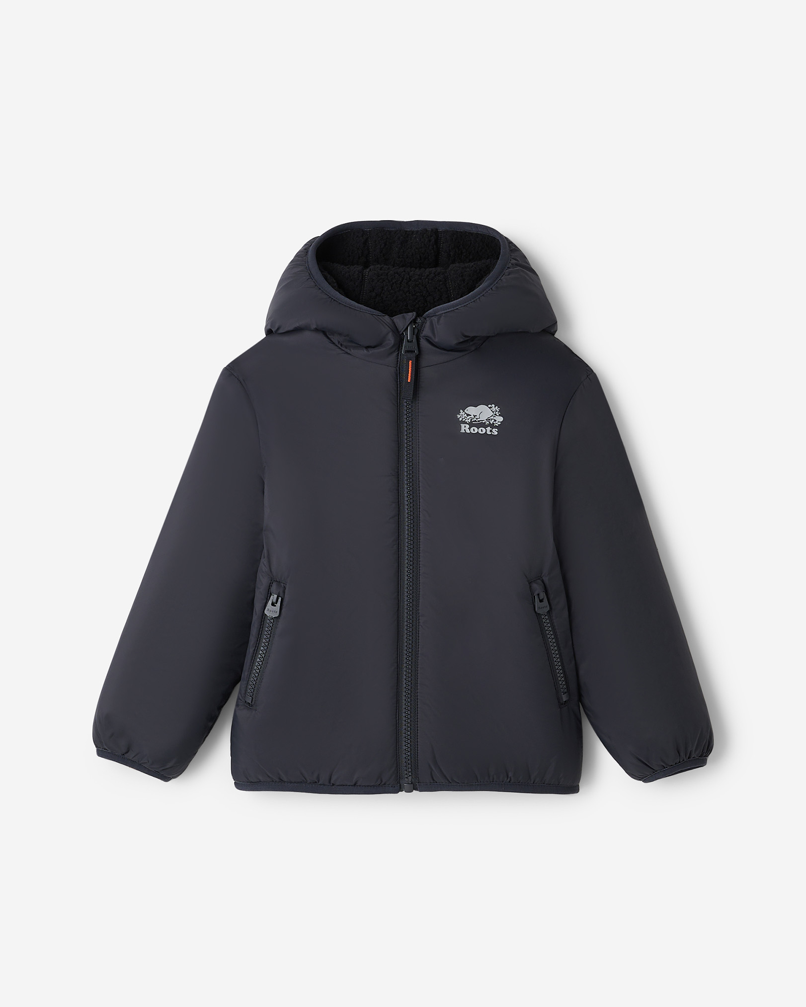 Toddler Alta Lined Reversible Jacket - Midnight Grey Toddler Alta Lined Reversible Jacket - Midnight Grey