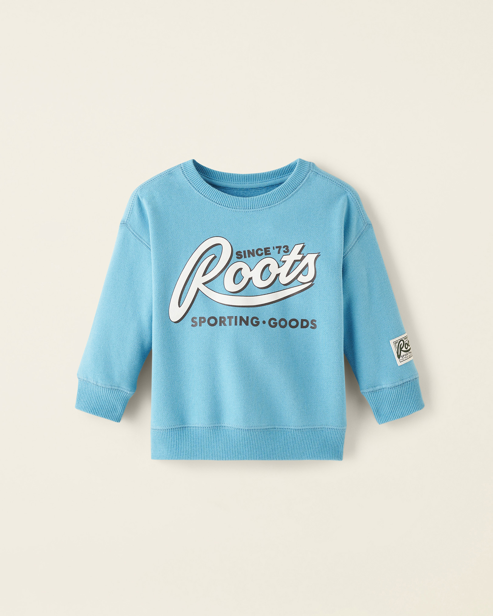Baby Sporting Goods Relaxed Crew Sweatshirt - Niagara Blue