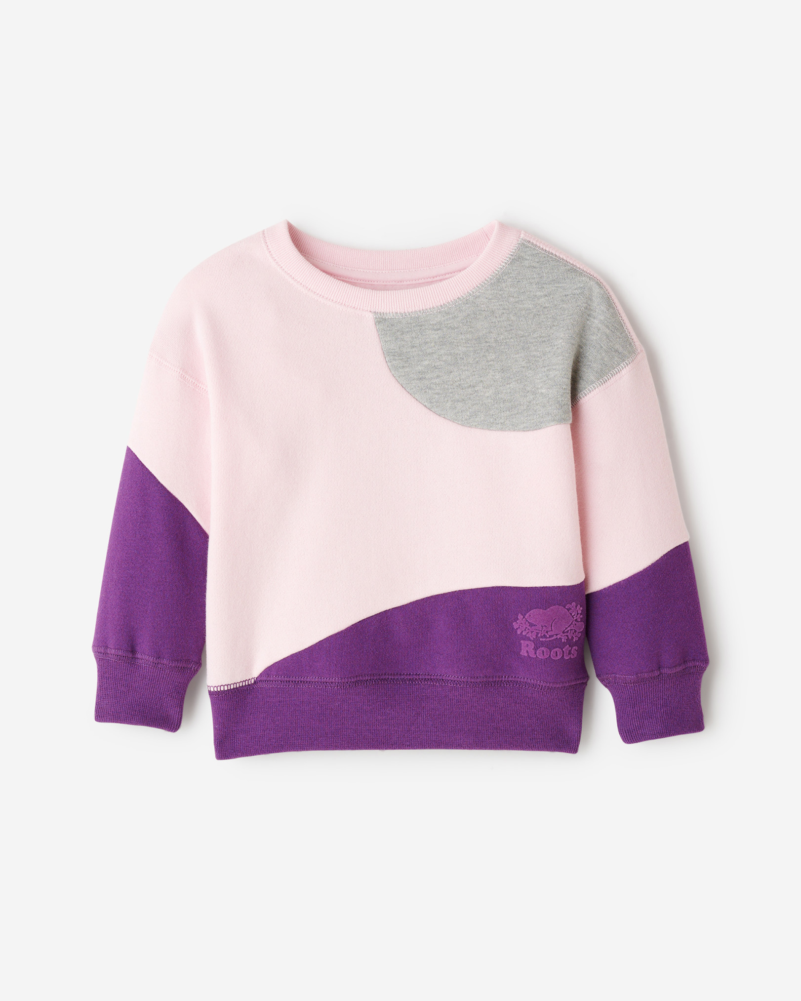 Baby Landscape Crew Sweatshirt - Sunset Pink