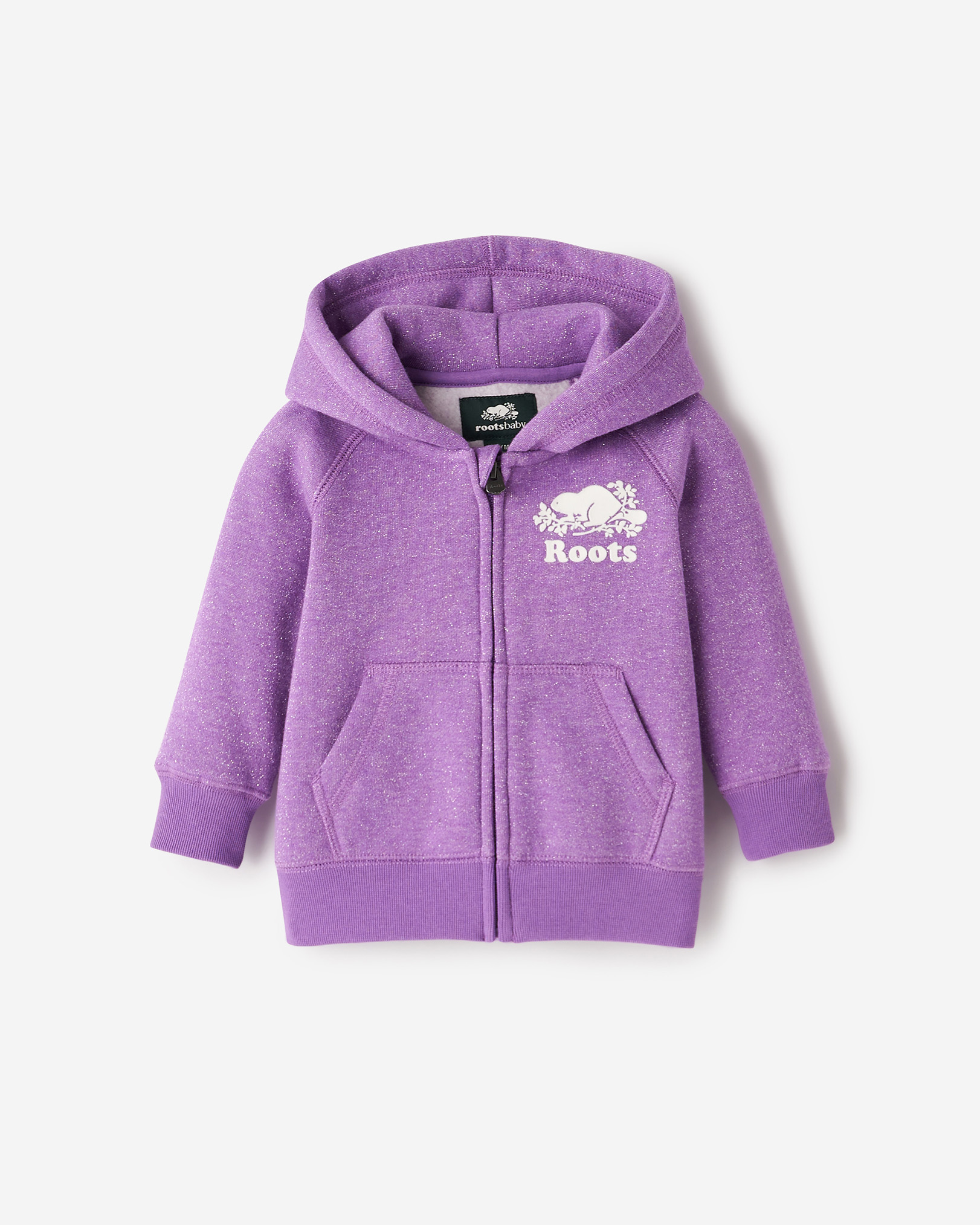 Baby Original Sparkle Zip Hoodie - Wild Berry Mix