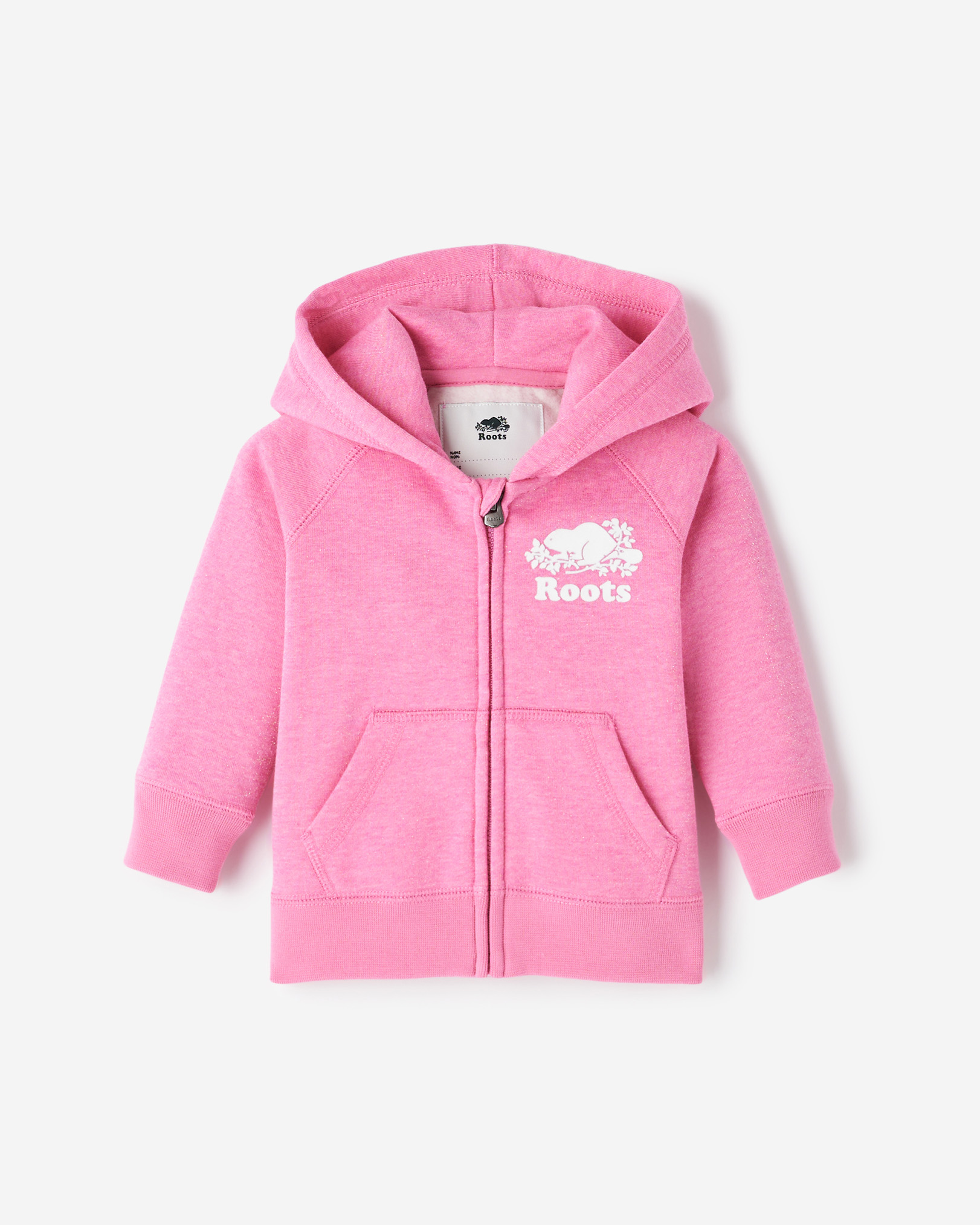 Baby Original Sparkle Full Zip Hoodie - Ultra Pink Mix