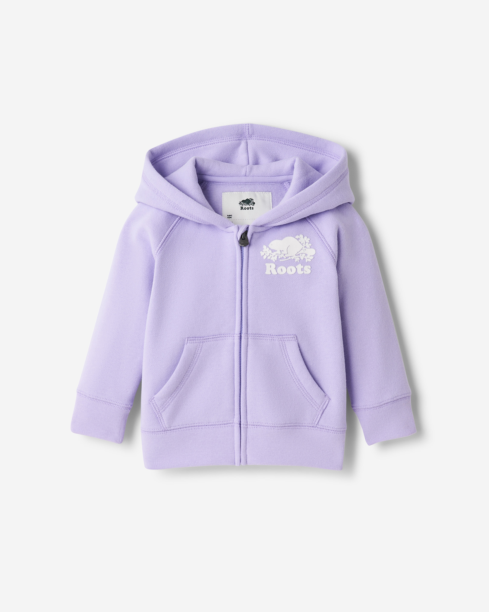 Baby Organic Original Full Zip Hoodie - Lavender Baby Organic Original Full Zip Hoodie - Lavender