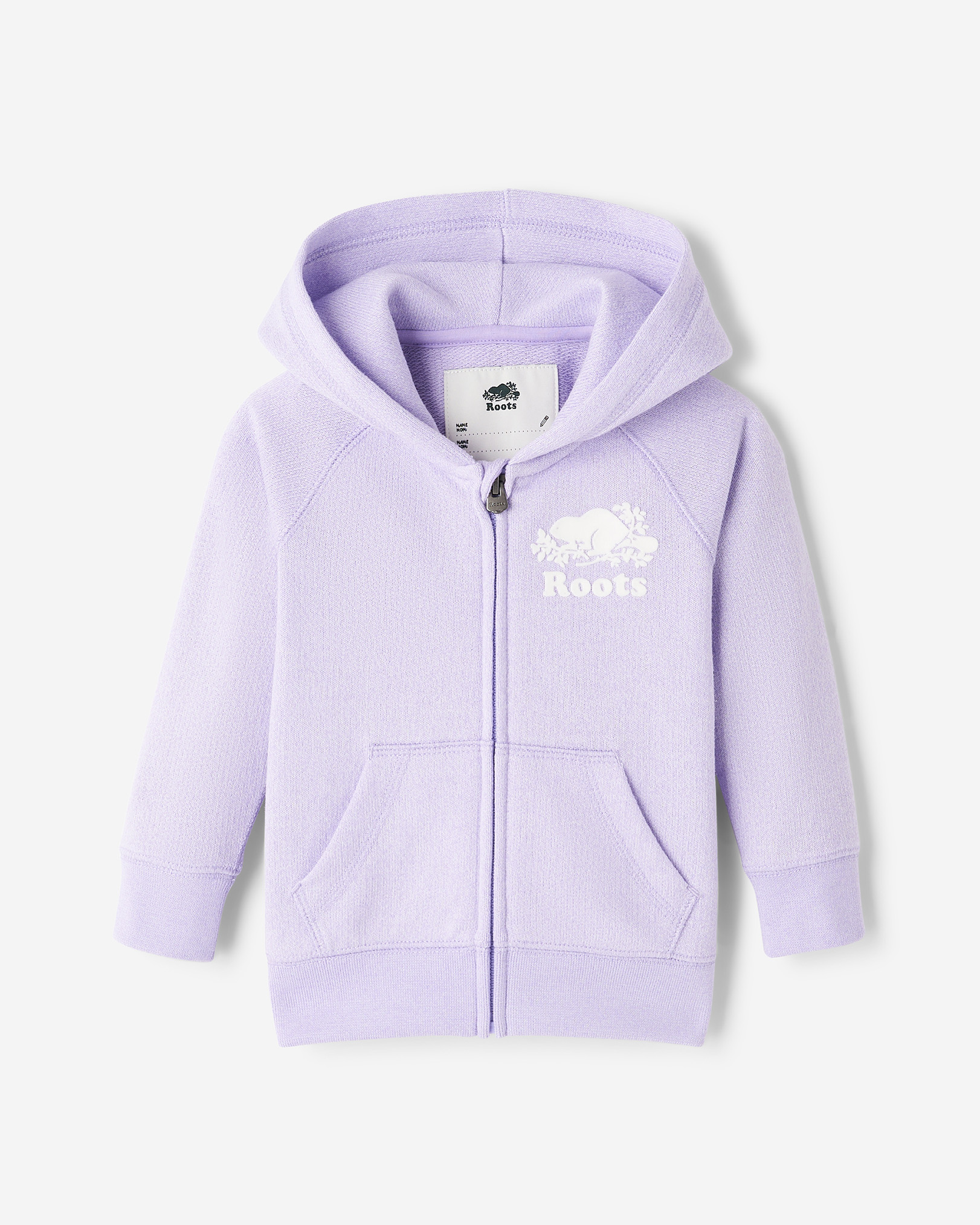 Baby Organic Original Terry Full Zip Hoodie - Lavender Pepper Baby Organic Original Terry Full Zip Hoodie - Lavender Pepper