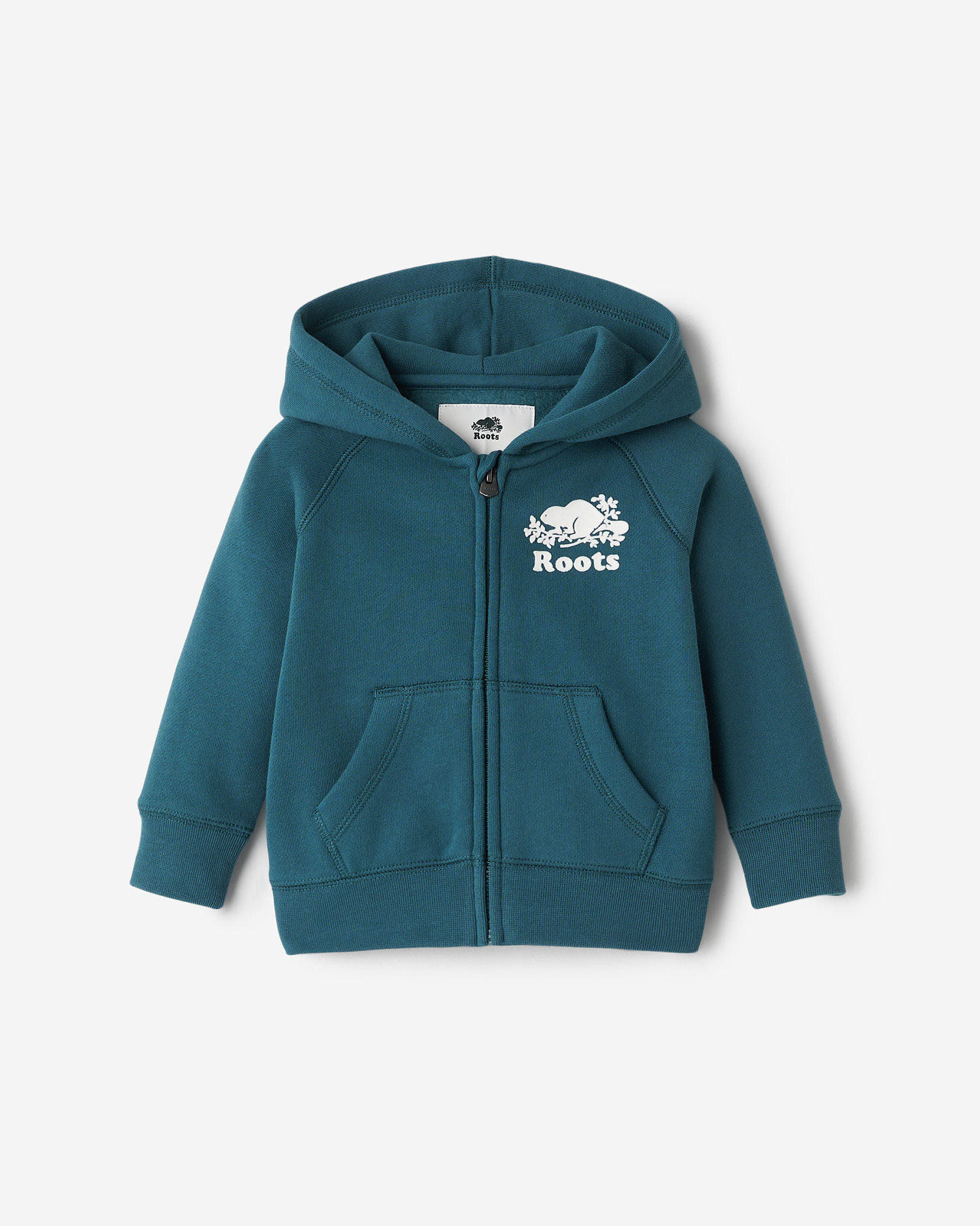 Baby Organic Original Full Zip Hoodie - Ocean Teal Baby Organic Original Full Zip Hoodie - Ocean Teal