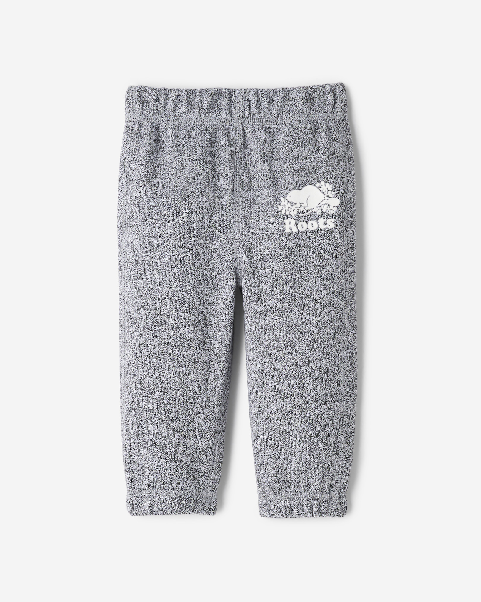Baby Organic Original Roots Sweatpant - Salt & Pepper
