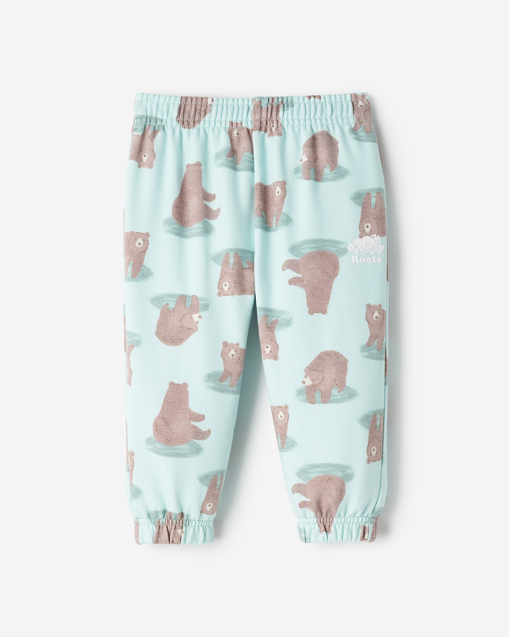 Baby Cozy Bear Sweatpant - Blue Breeze
