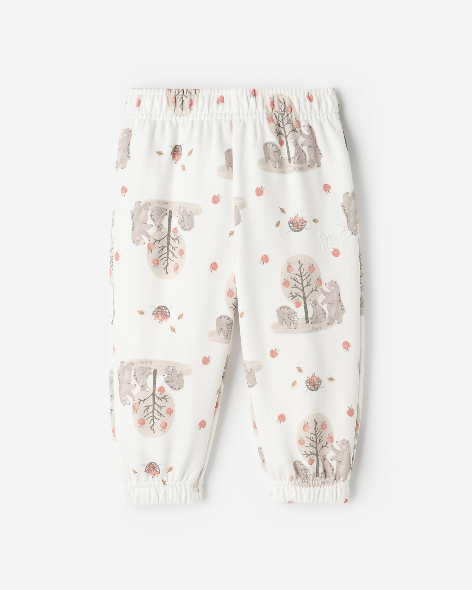 Baby Cozy Bear Sweatpant - Egret Baby Cozy Bear Sweatpant - Egret