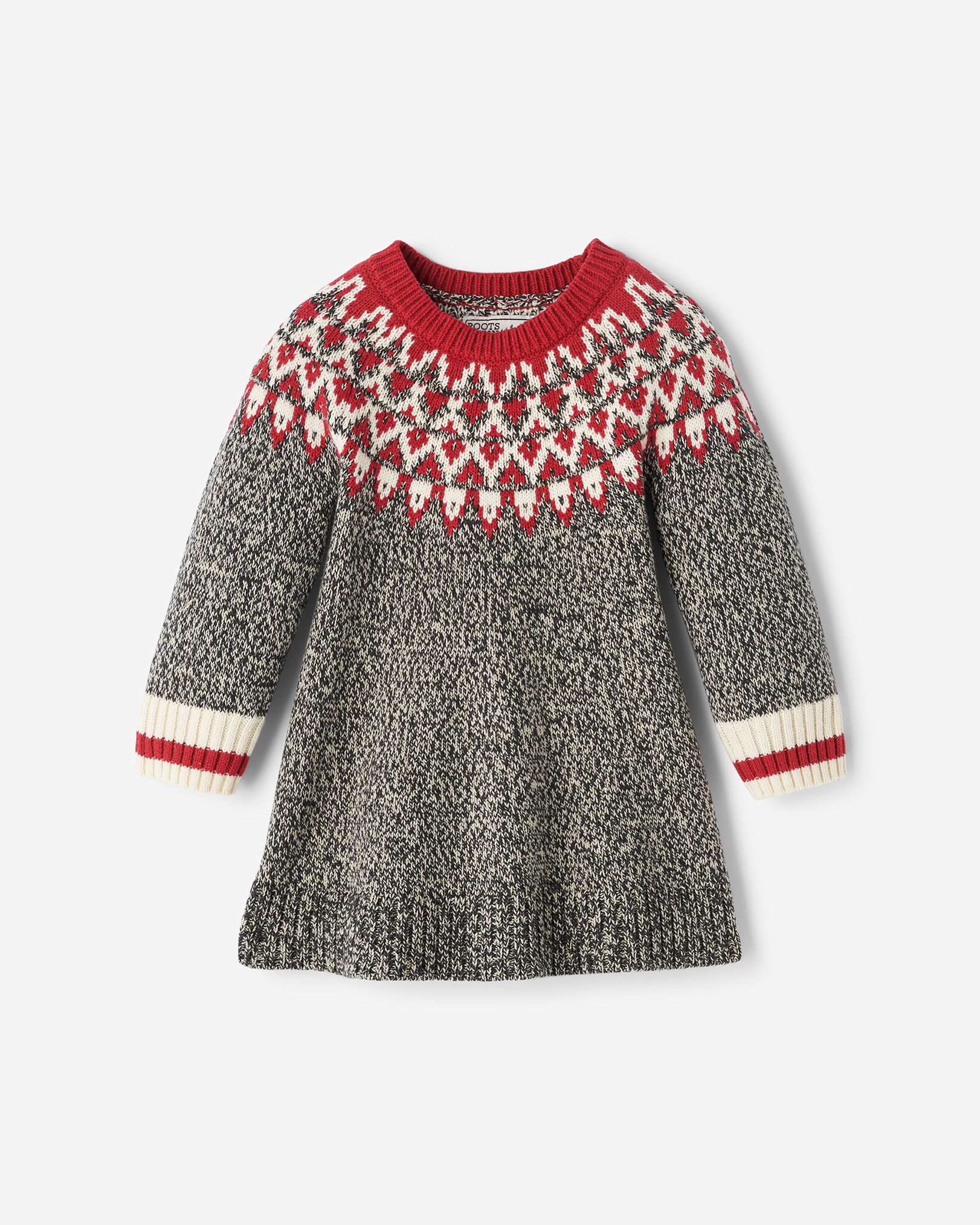 Baby Cabin Fair Isle Sweater Dress