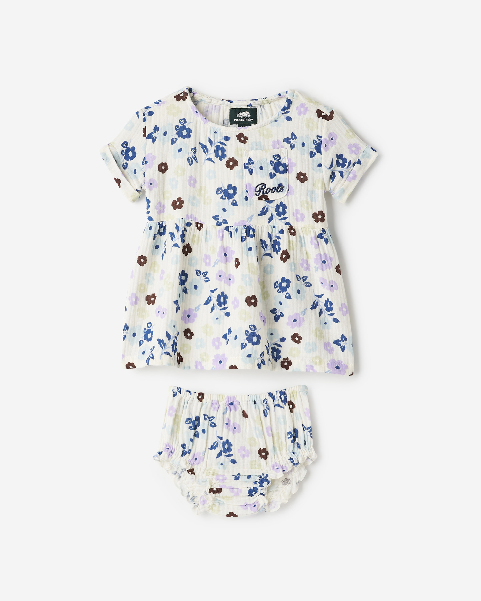 Baby Isla Pocket Dress - Floral Aop