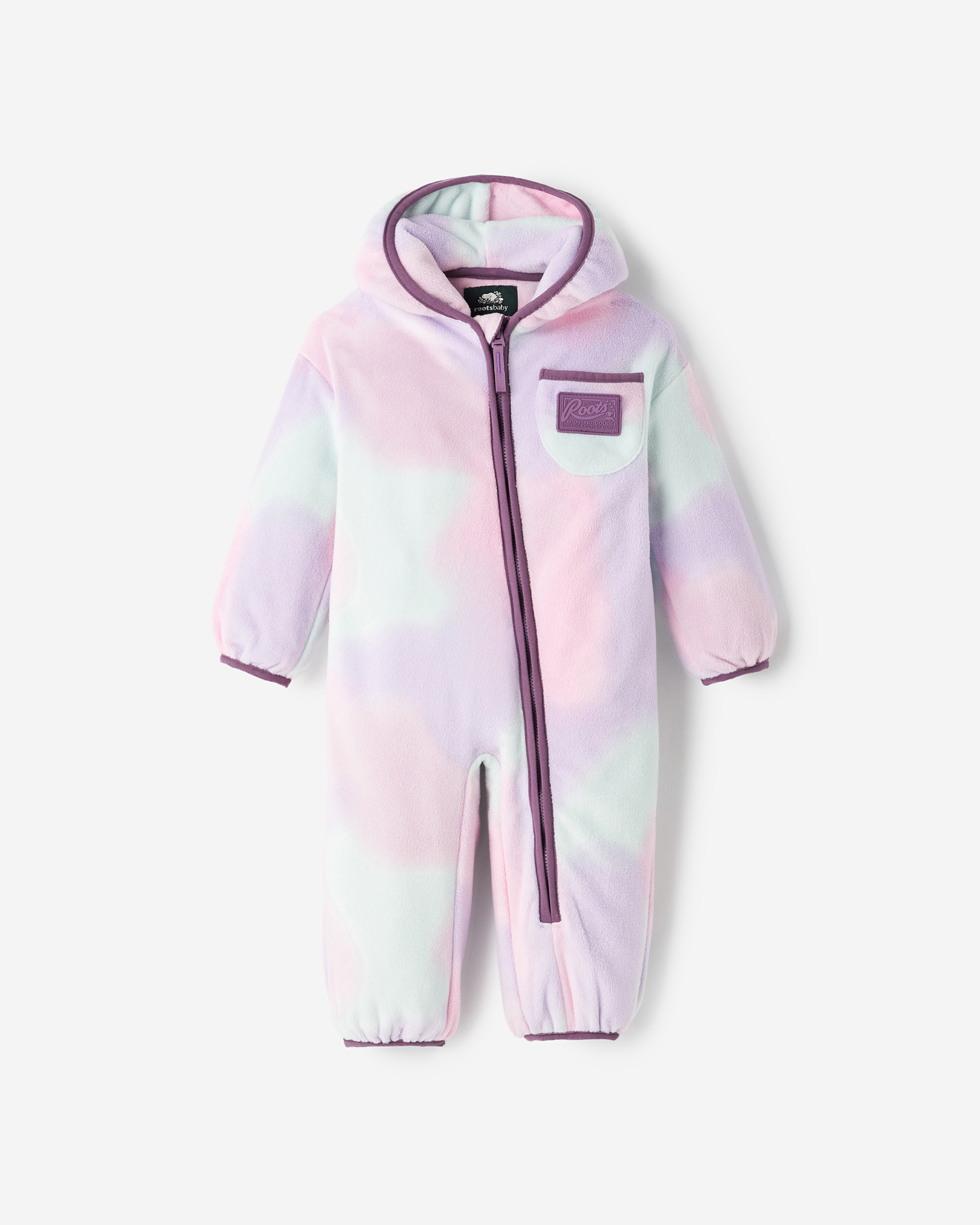 Baby Microfleece Romper - Multi