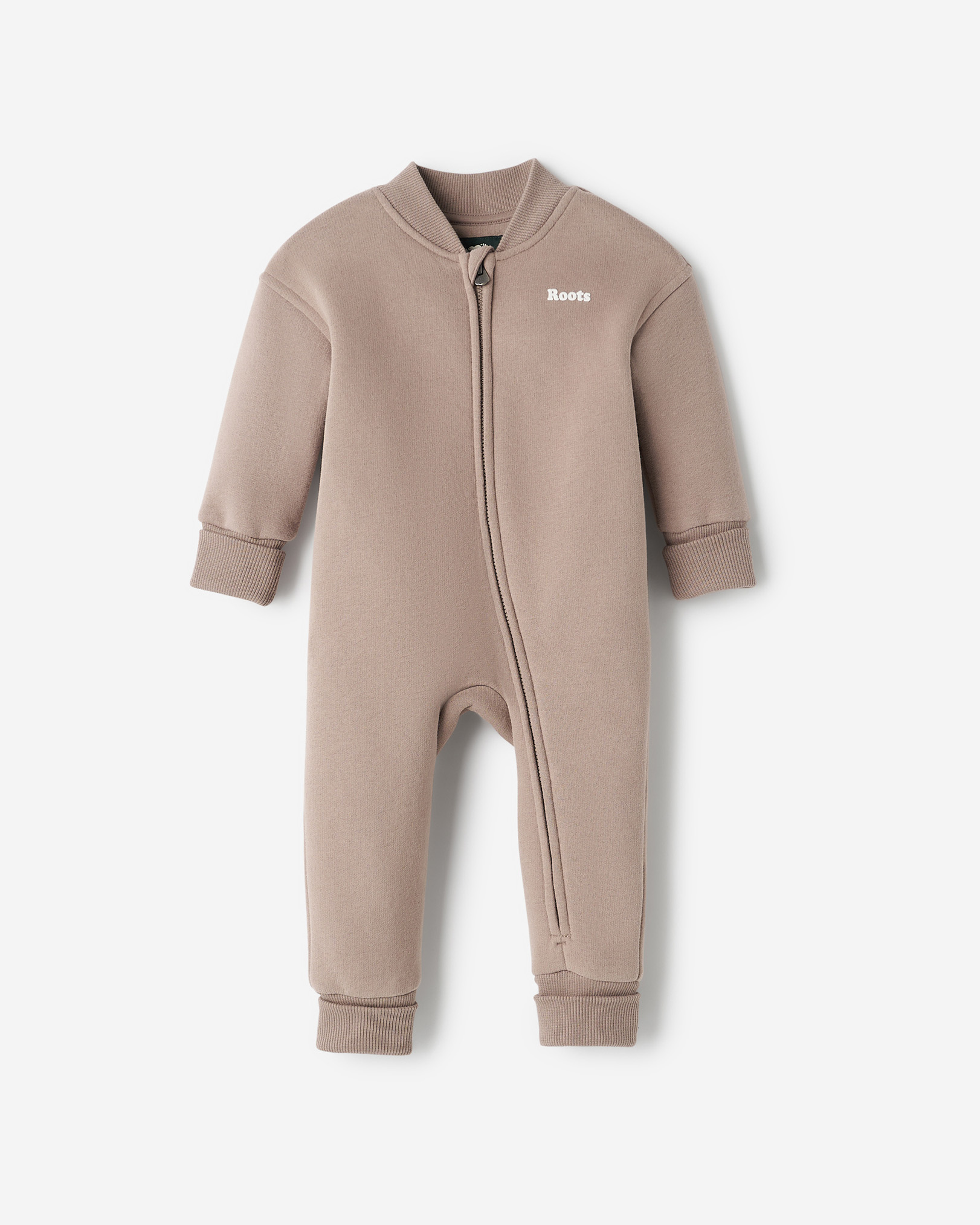 Baby Cloud Romper - Mushroom Brown