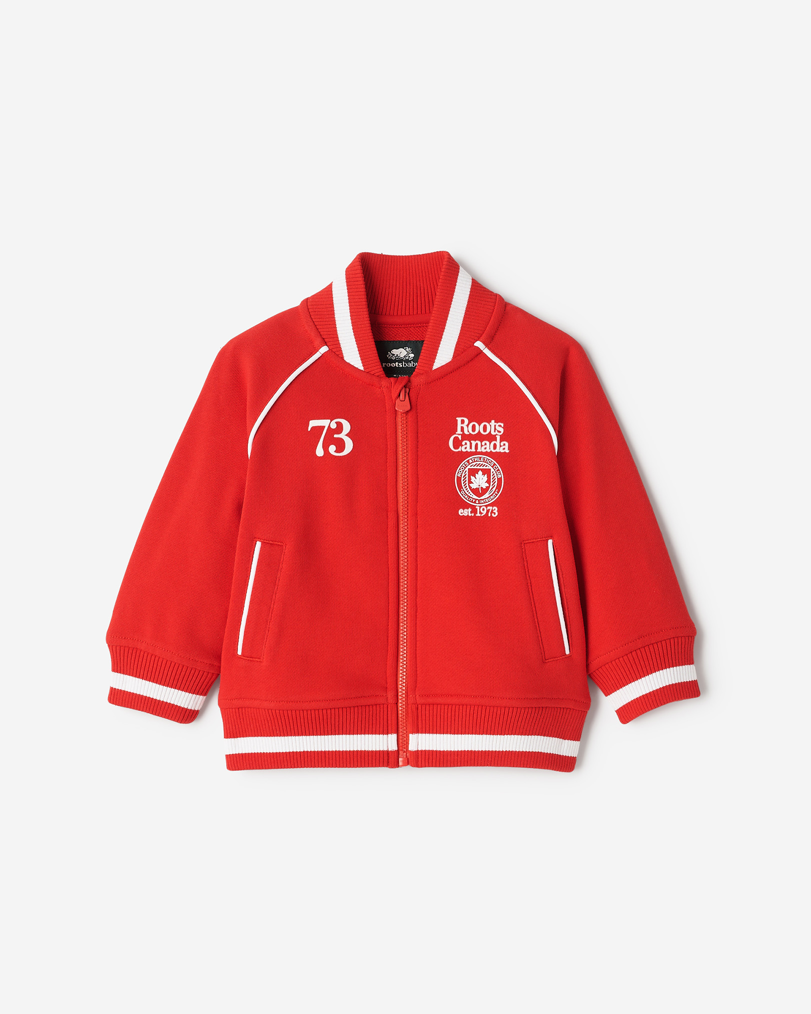 Baby Northern Athletics Jacket - Cherry Burst