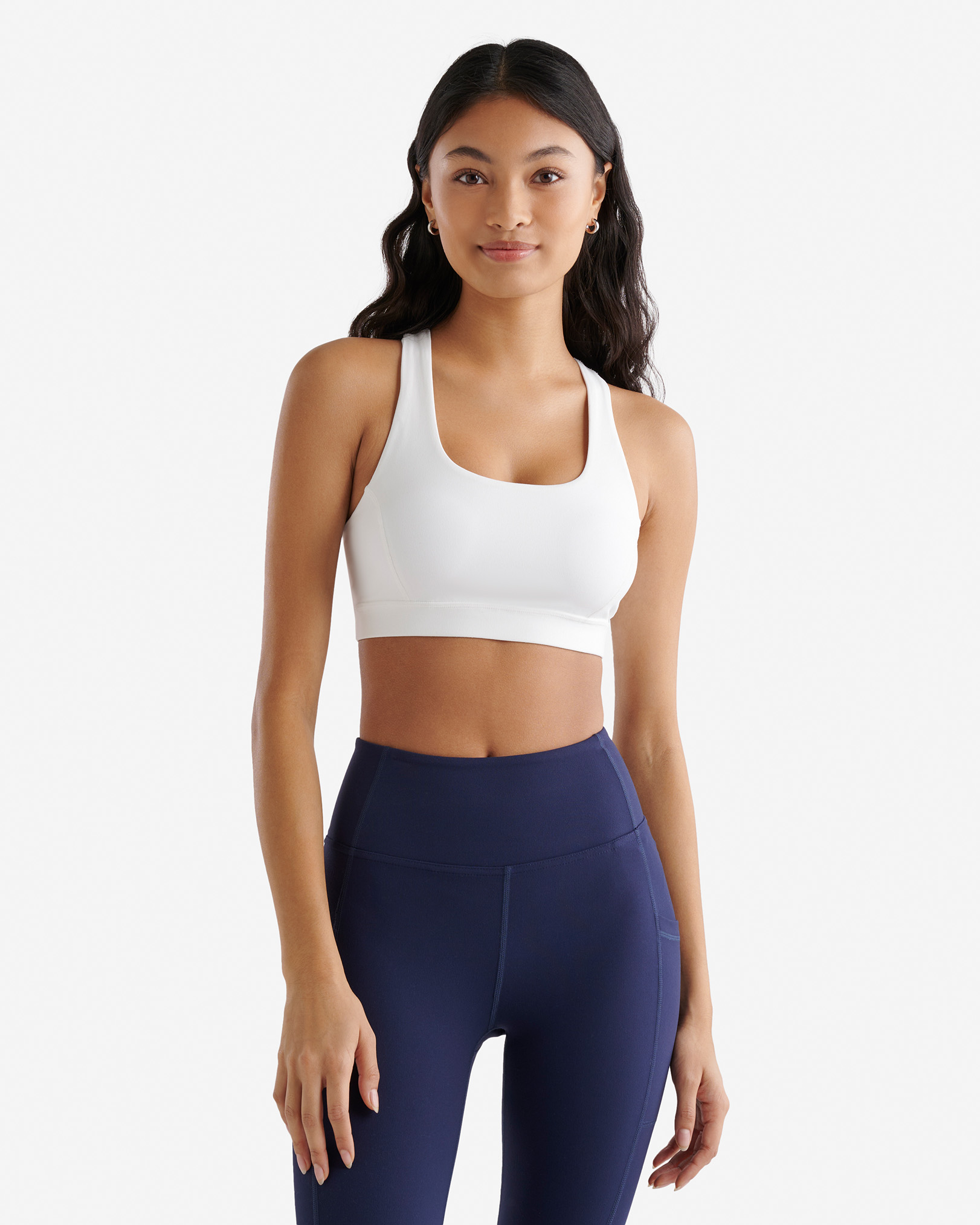 Restore Stretch Sports Bra - White Restore Stretch Sports Bra - White