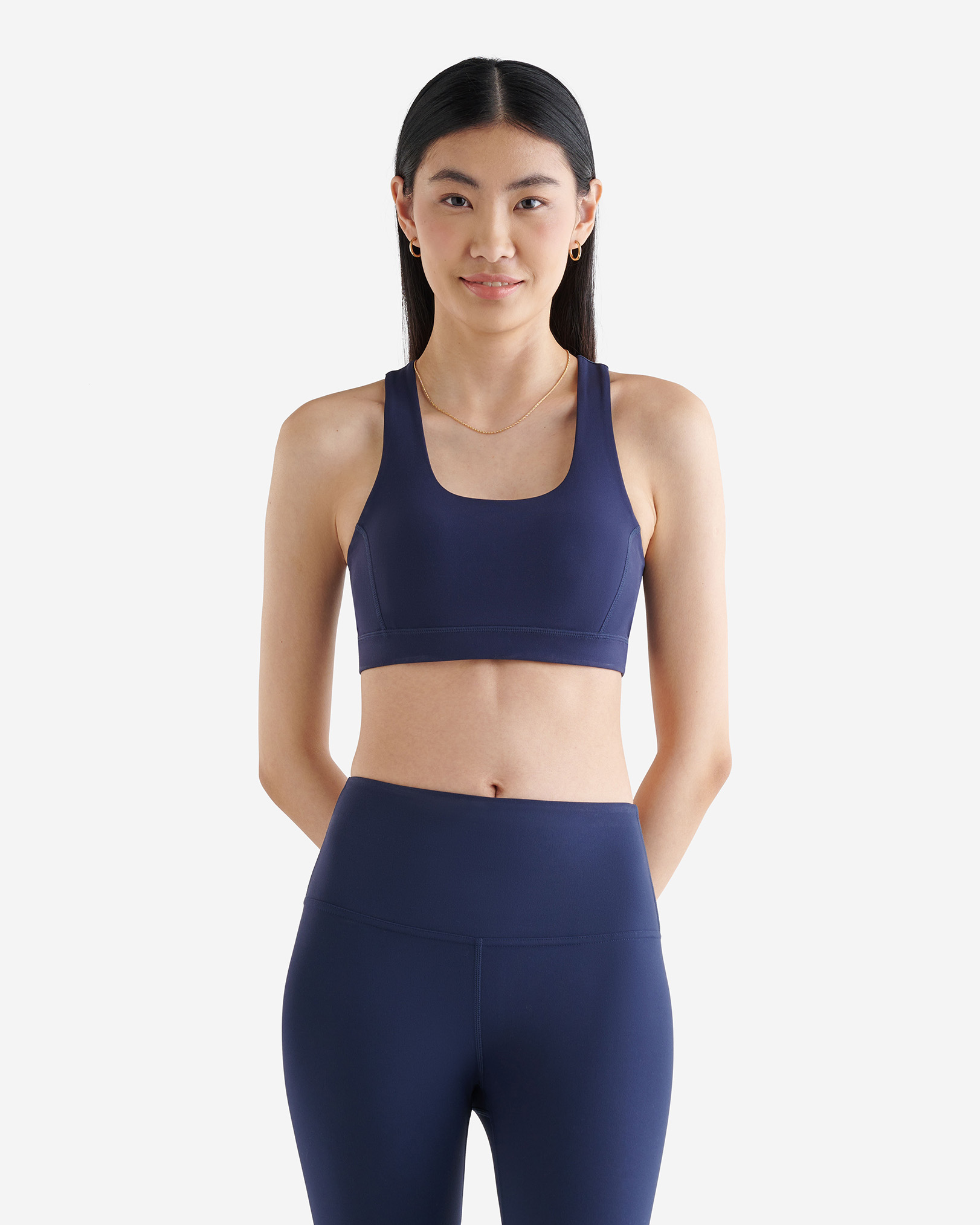 Restore Stretch Sports Bra - Navy Blazer Restore Stretch Sports Bra - Navy Blazer