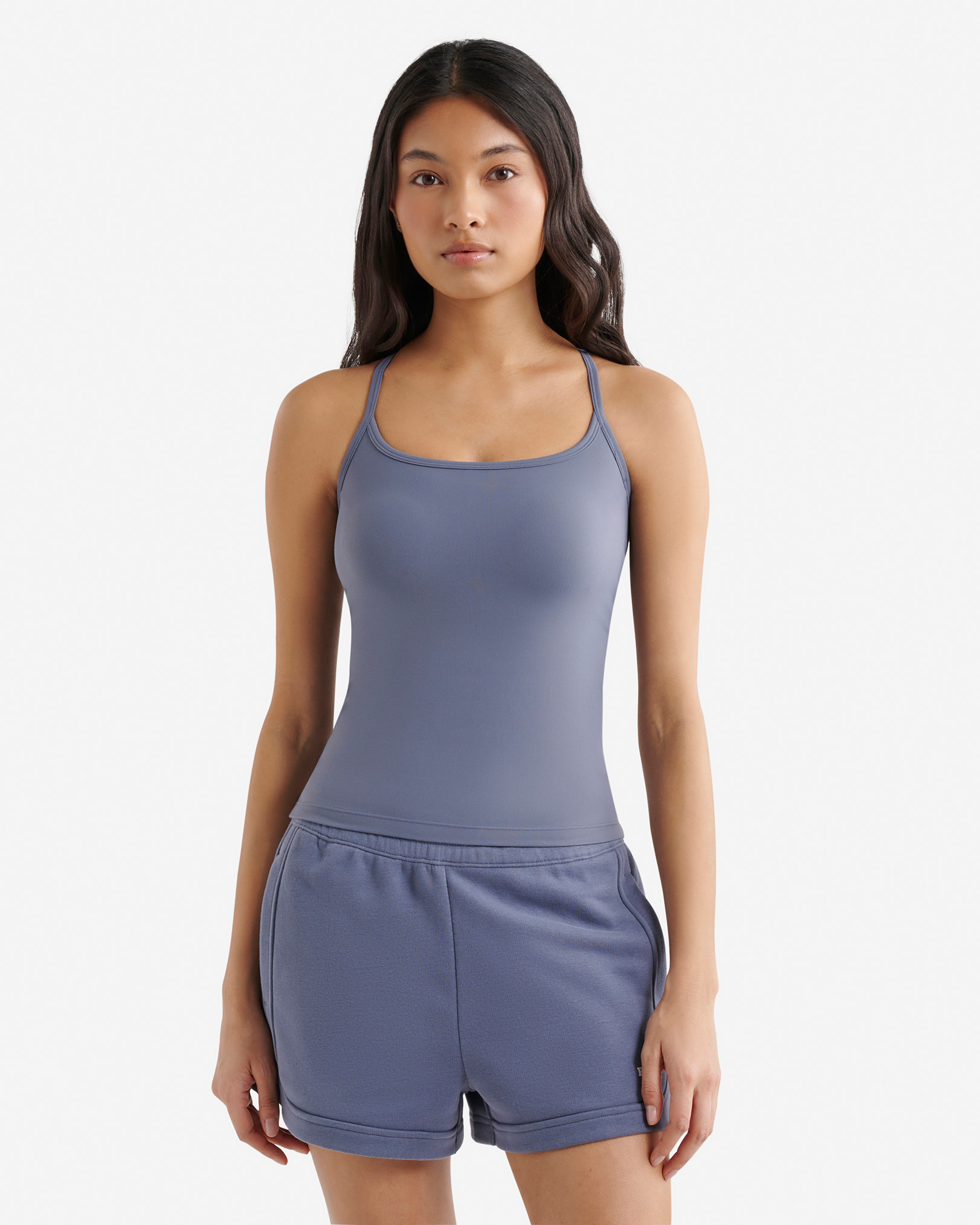 Restore Stretch Cami Tank - Tidal Blue Restore Stretch Cami Tank - Tidal Blue