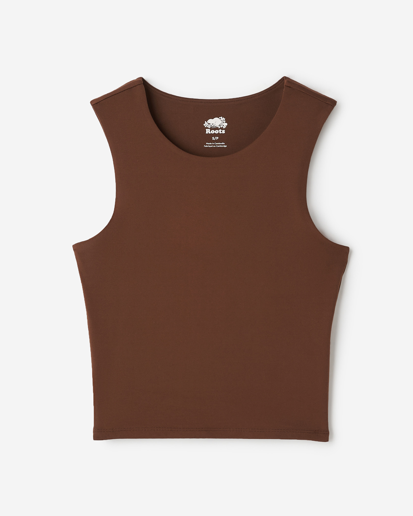 Camisole en tricot Renew - Brun Rocheux