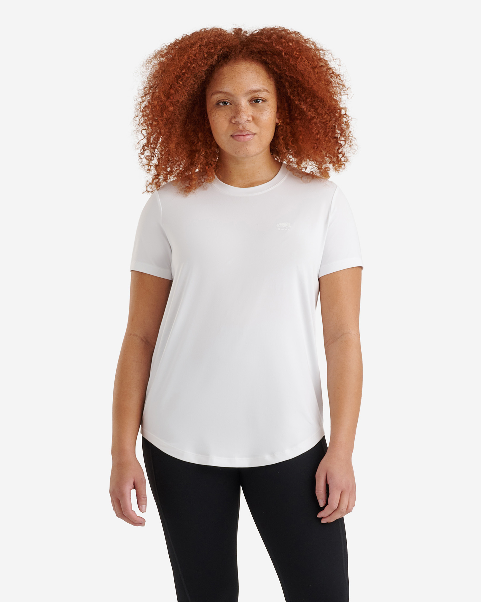 Renew Short Sleeve Top - White