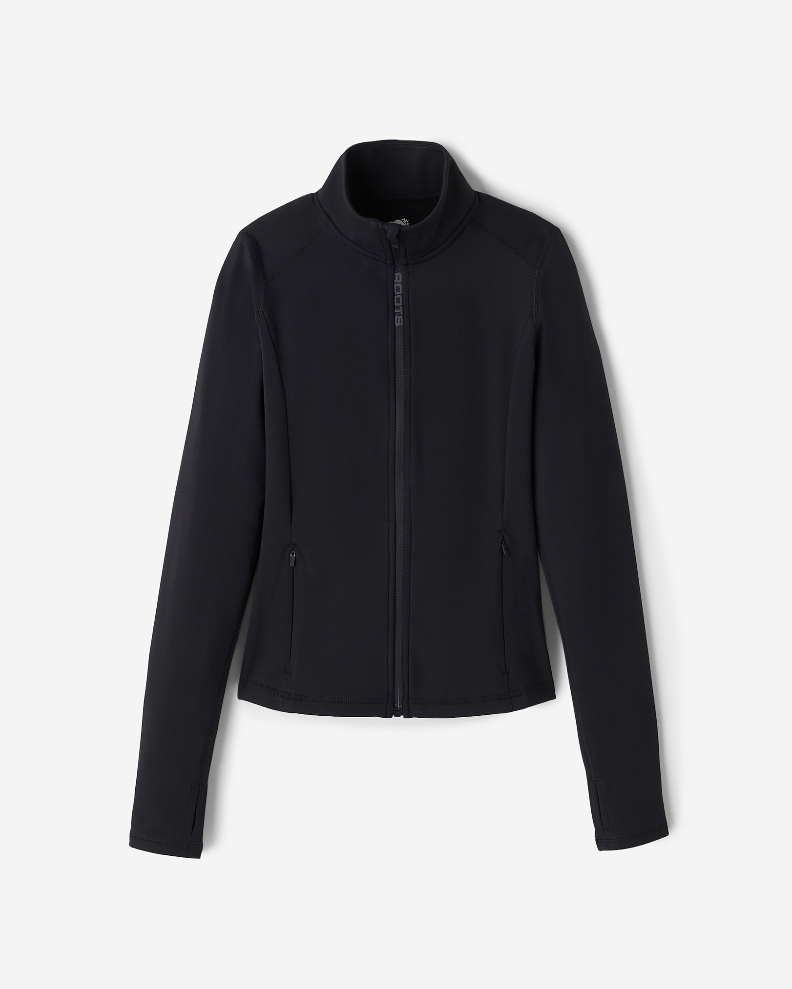 Active Warm Full Zip Jacket - Black