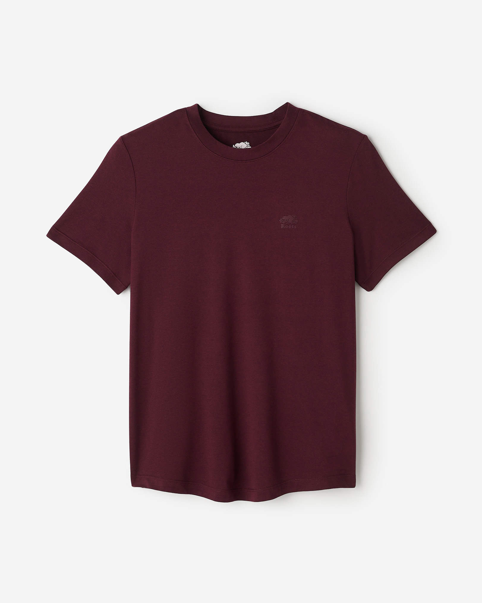 Renew Knit Classic Short Sleeve Top - Maroon Fig Mix Renew Knit Classic Short Sleeve Top - Maroon Fig Mix